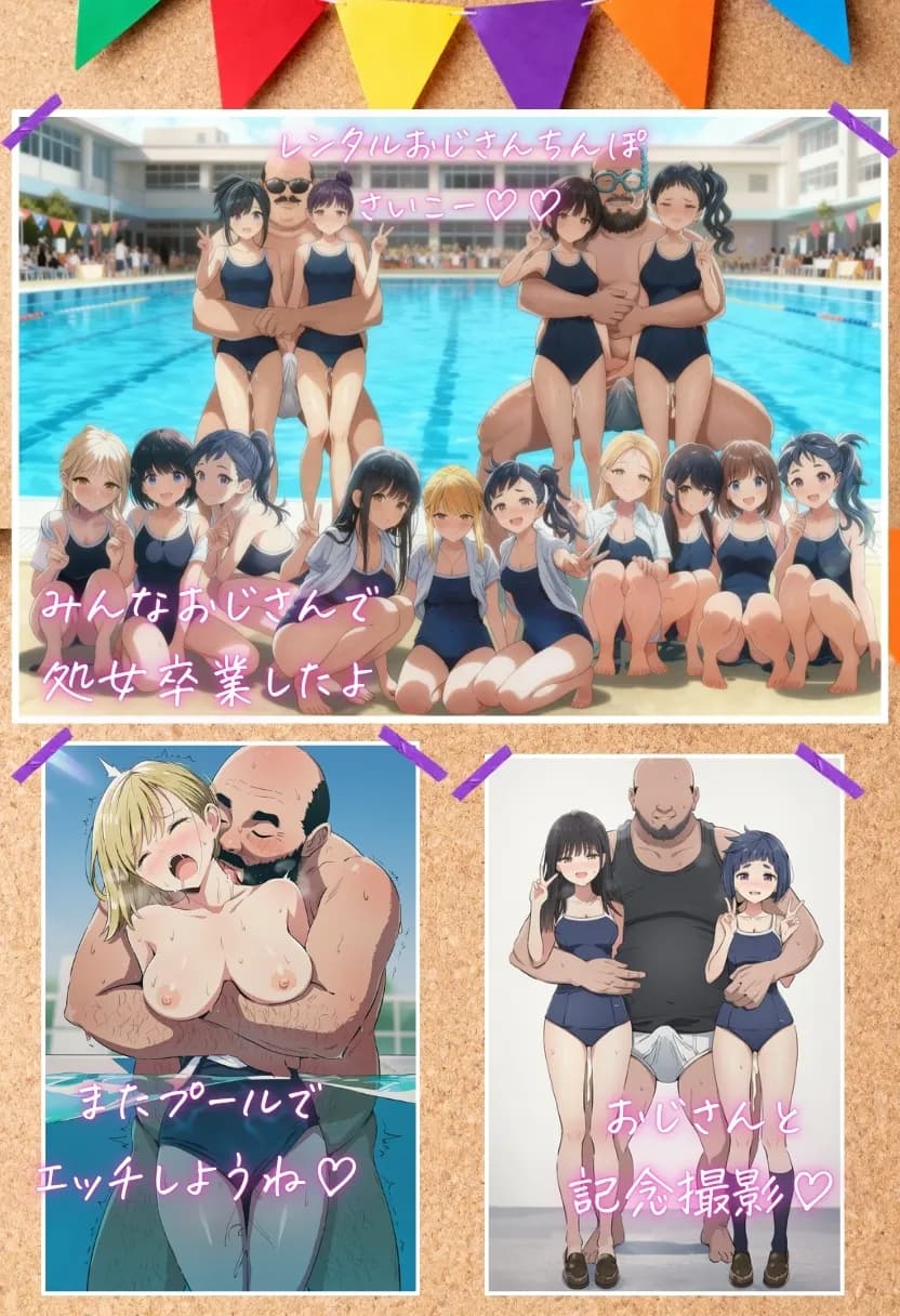 【大乱交】文化祭JKヘルス VS レンタルおじさんちんぽ - 73ページ