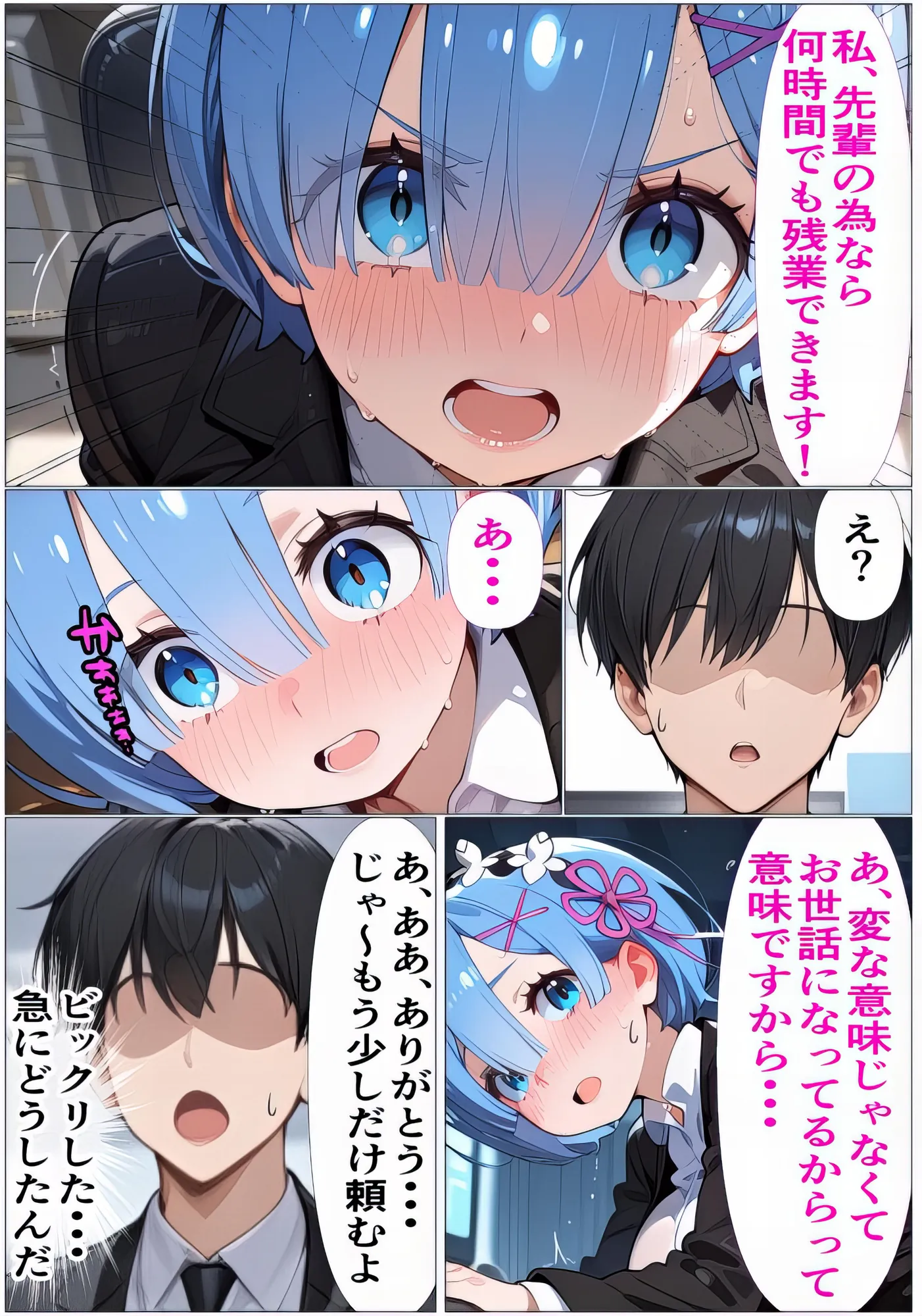 もしもレムが会社の後輩だったら〜既婚者を無理矢理ホテルに連れ込んで寝取った私〜 - 25ページ