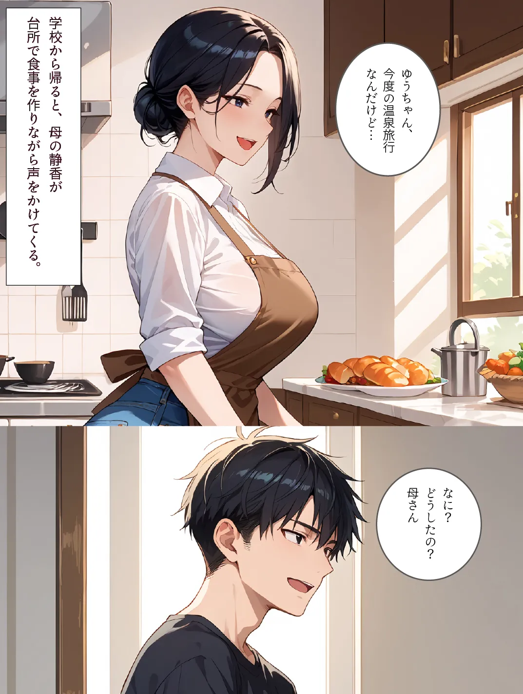 母と露天風呂付き客室のある温泉宿に行った話 - 15ページ