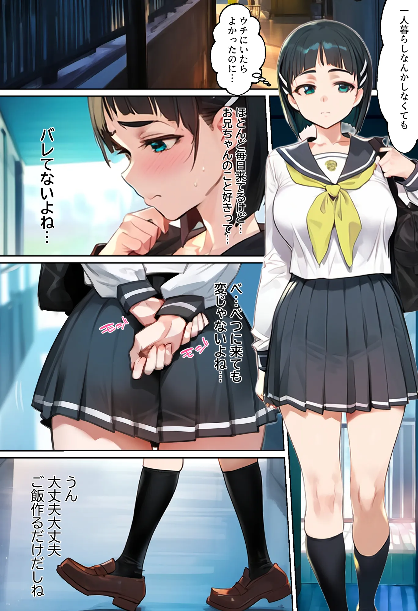 俺を「汚い！」と注意する直葉を黙らせ、ゴミ部屋で悦楽堕ちさせるまでの話 - 3ページ