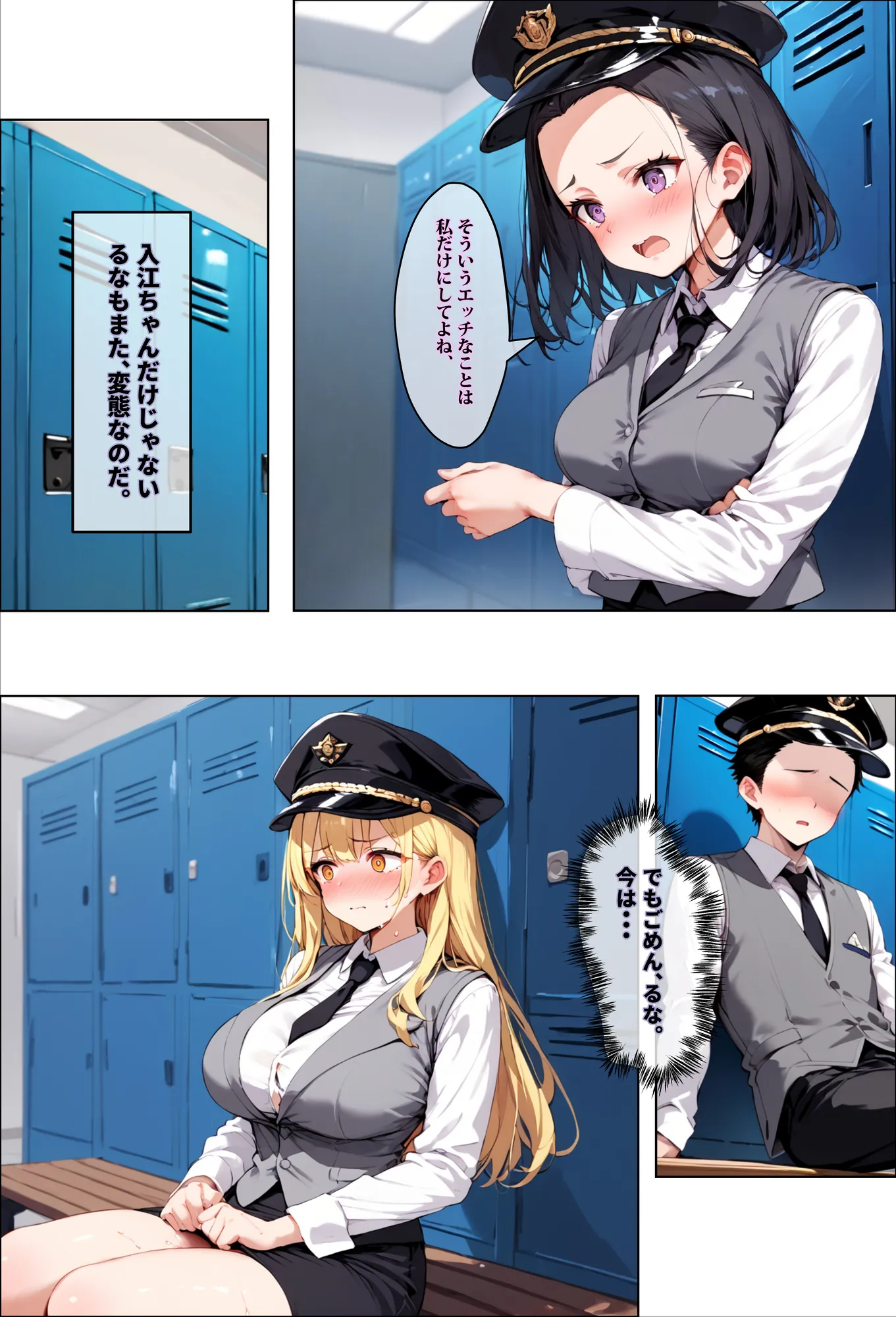 彼女よりエッチが上手い子との浮気SEXを見せてあげた話〜中出し列車で働くビッチ〜 - 6ページ