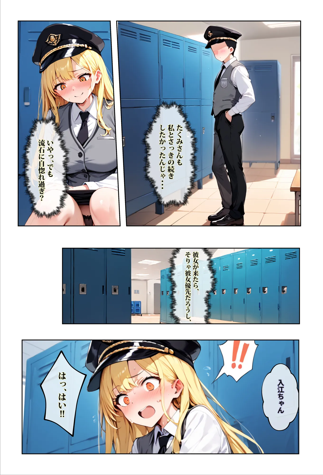 彼女よりエッチが上手い子との浮気SEXを見せてあげた話〜中出し列車で働くビッチ〜 - 13ページ