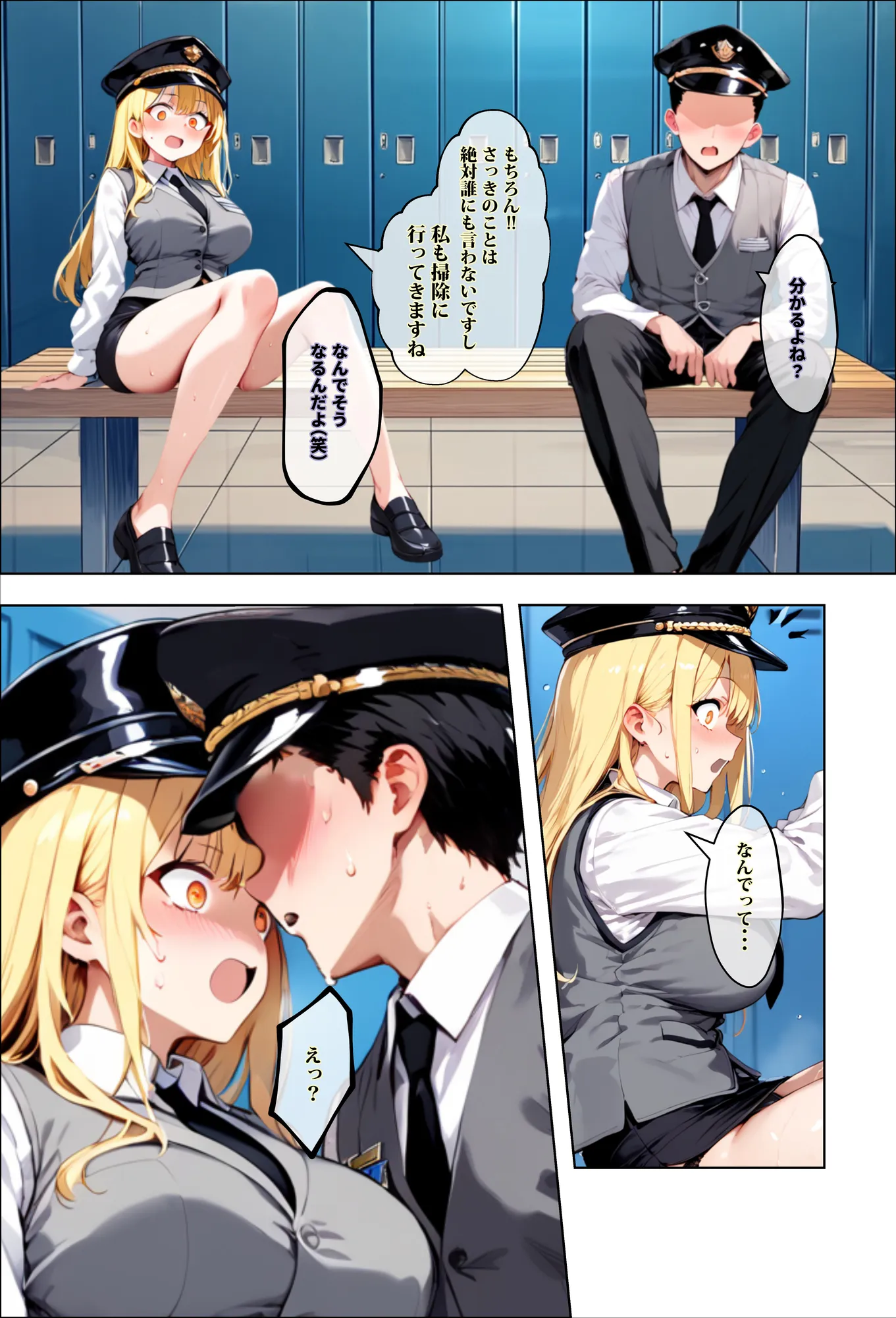 彼女よりエッチが上手い子との浮気SEXを見せてあげた話〜中出し列車で働くビッチ〜 - 14ページ