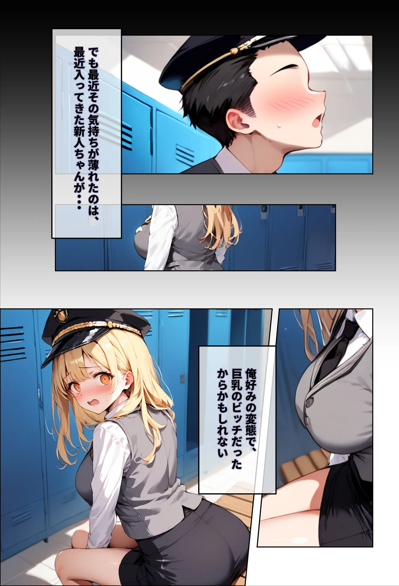 彼女よりエッチが上手い子との浮気SEXを見せてあげた話〜中出し列車で働くビッチ〜 - 23ページ