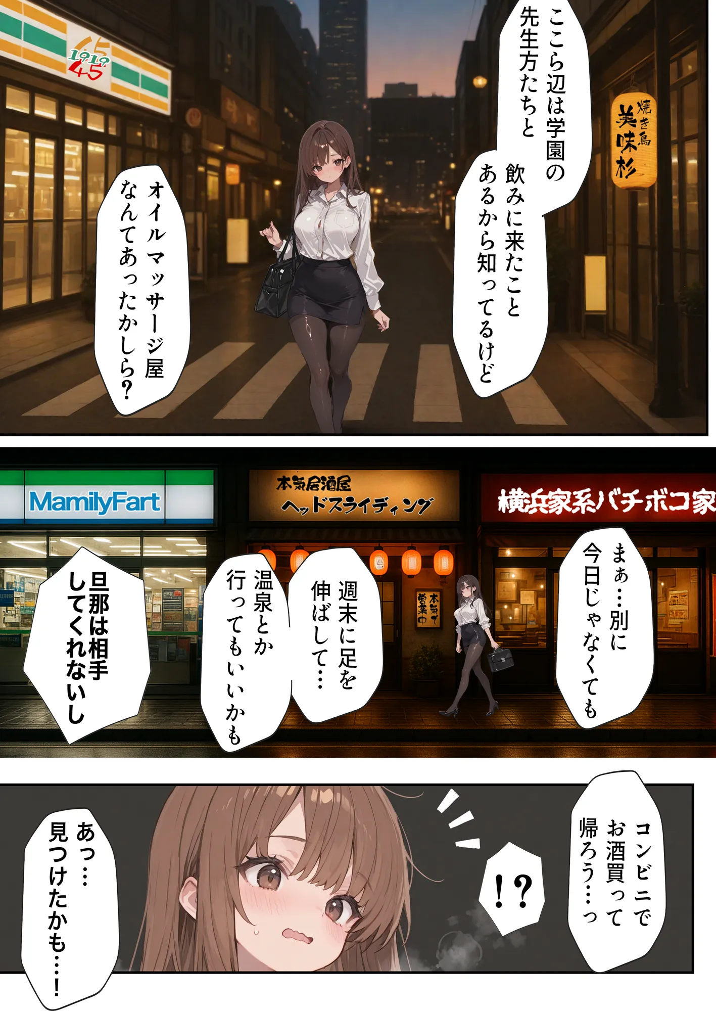 子宮催○アプリ-新婚人妻の英語教師（28）が媚薬オイルマッサージで寝取られる話 - 7ページ