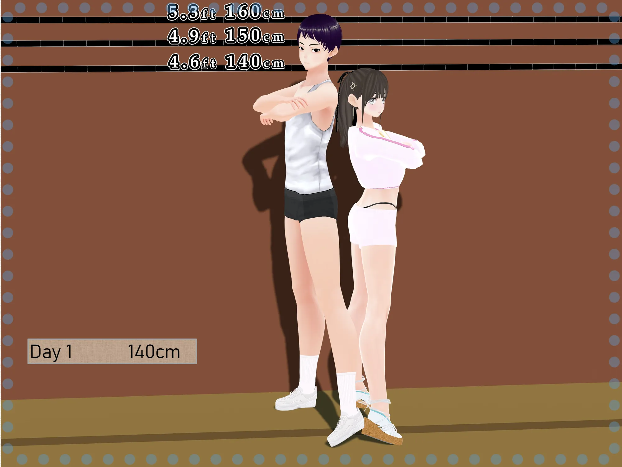 女子だけ成長 男子を追い抜く 成長音〜夏休み編〜 - 12ページ