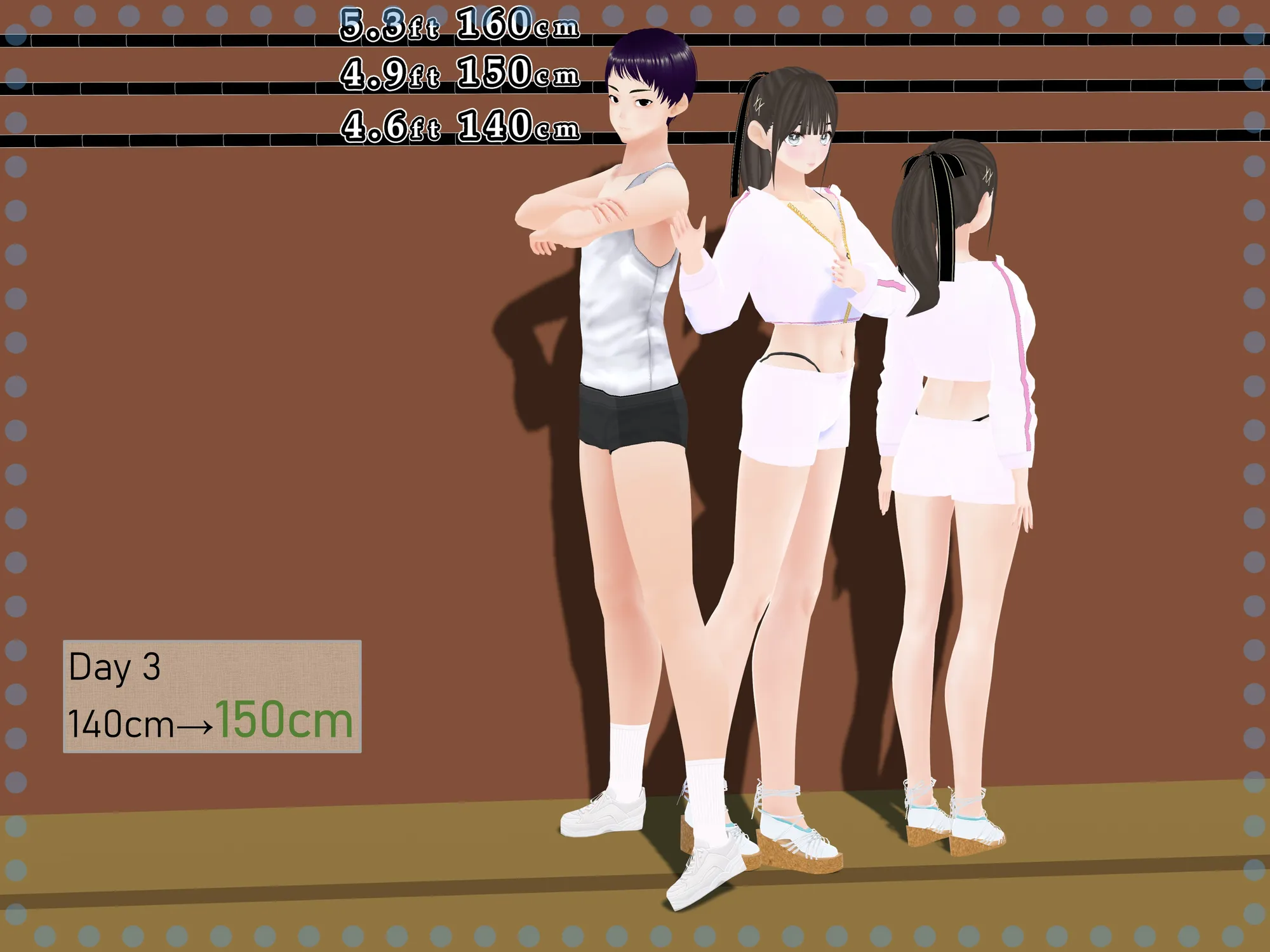 女子だけ成長 男子を追い抜く 成長音〜夏休み編〜 - 20ページ