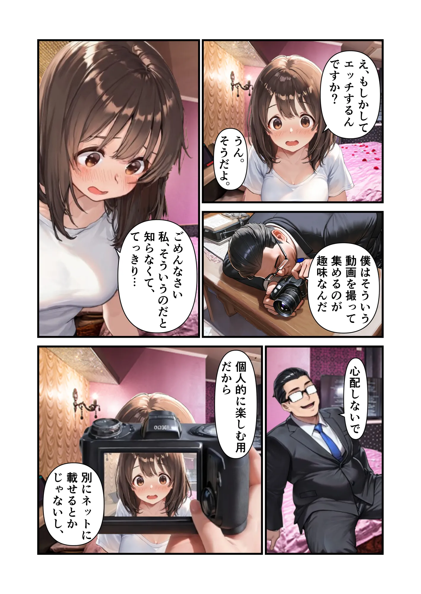 見ないで...お願い...見ないで。 - 8ページ