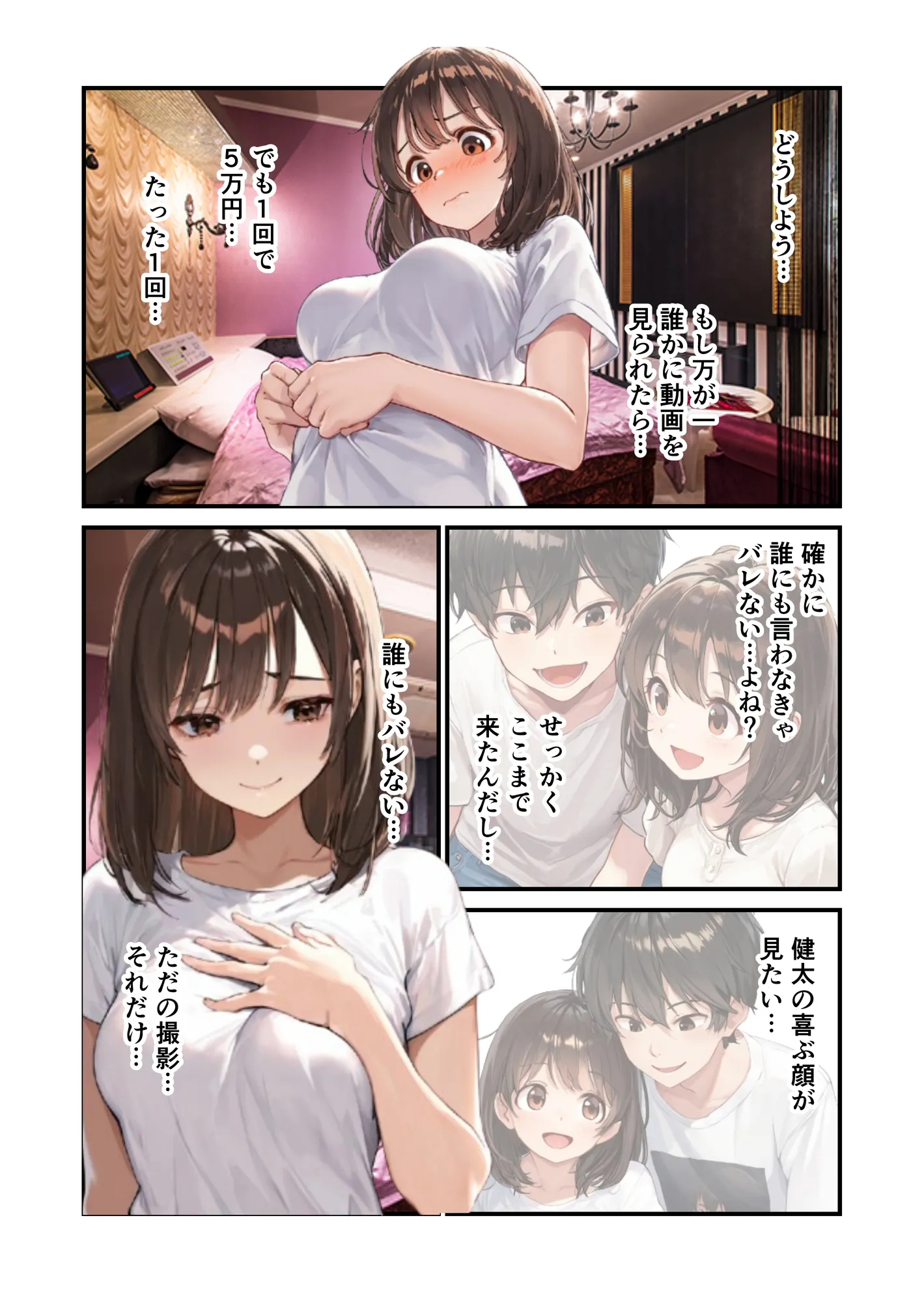 見ないで...お願い...見ないで。 - 10ページ