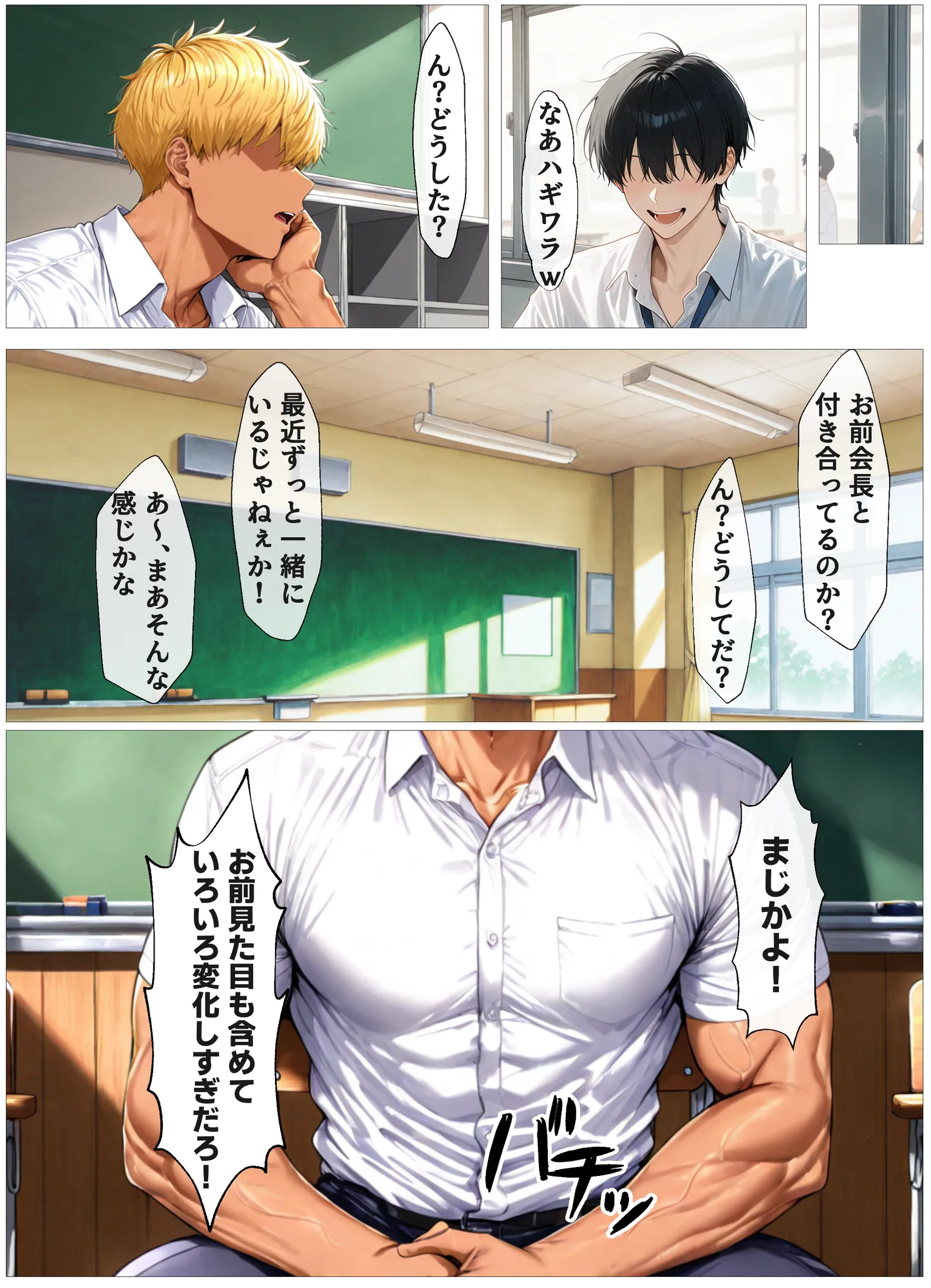 学園の王子様は爆乳だったのでオレのデカチンでメスにする - 12ページ