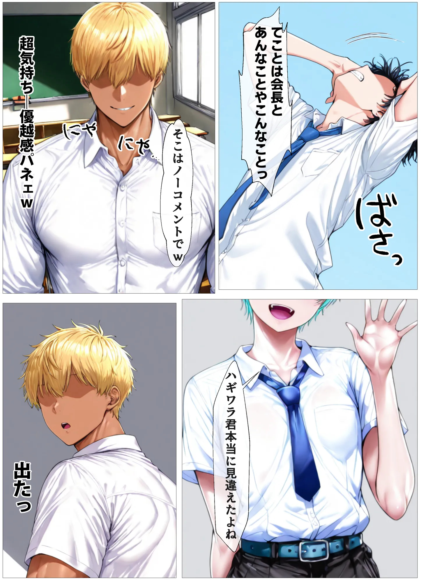 学園の王子様は爆乳だったのでオレのデカチンでメスにする - 13ページ