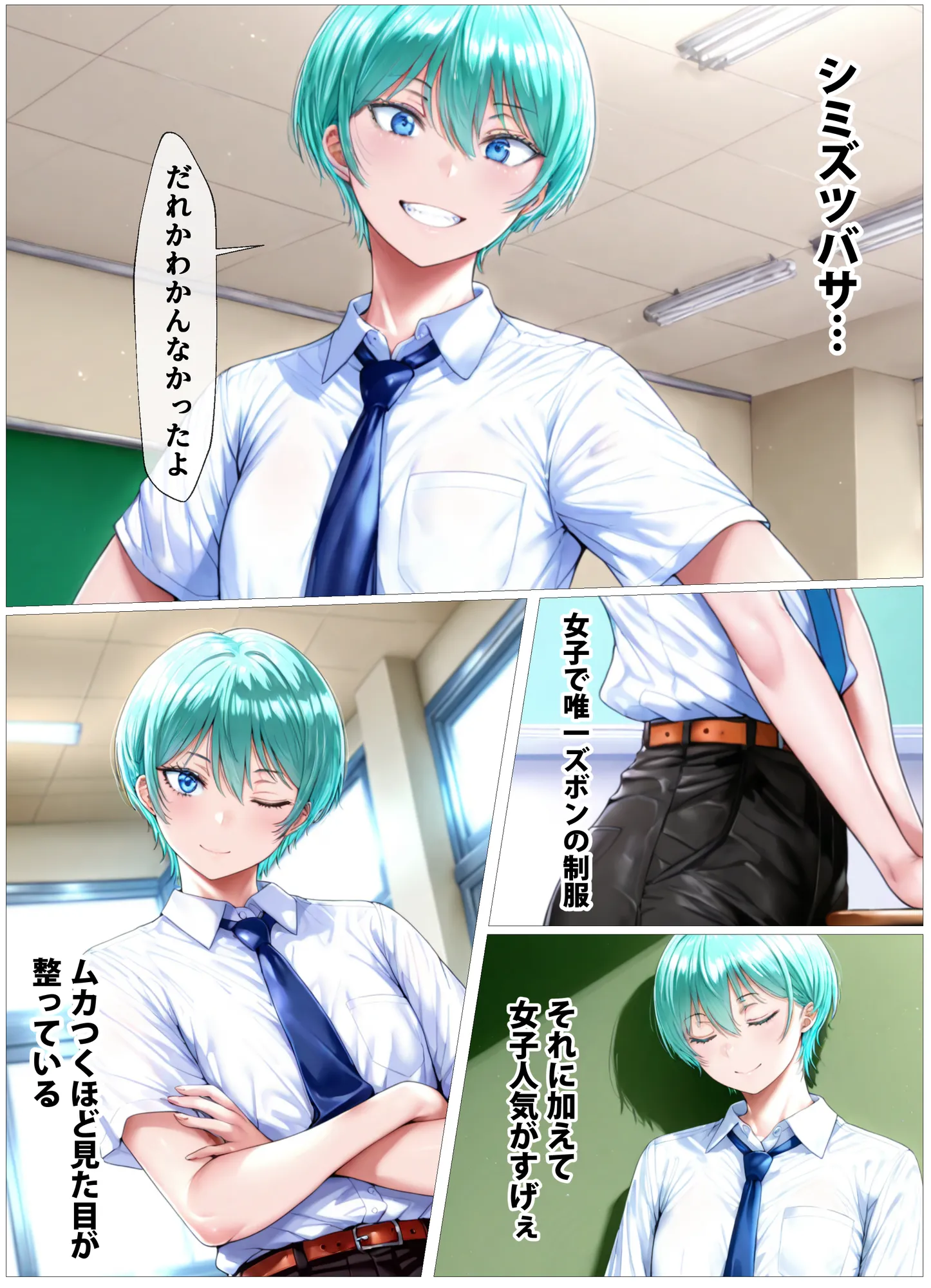 学園の王子様は爆乳だったのでオレのデカチンでメスにする - 14ページ