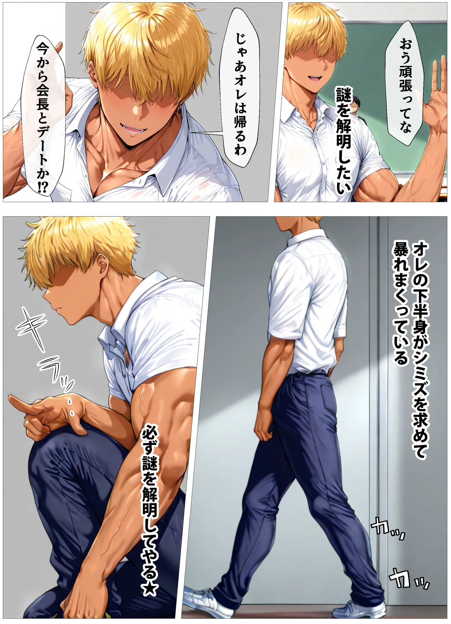 学園の王子様は爆乳だったのでオレのデカチンでメスにする - 17ページ