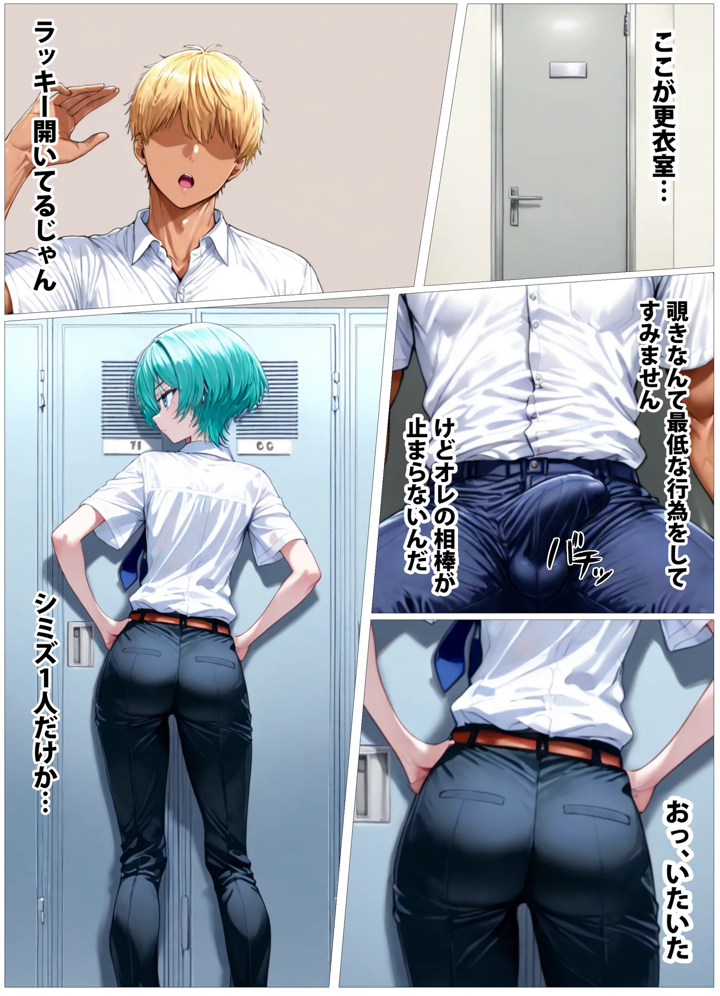 学園の王子様は爆乳だったのでオレのデカチンでメスにする - 18ページ