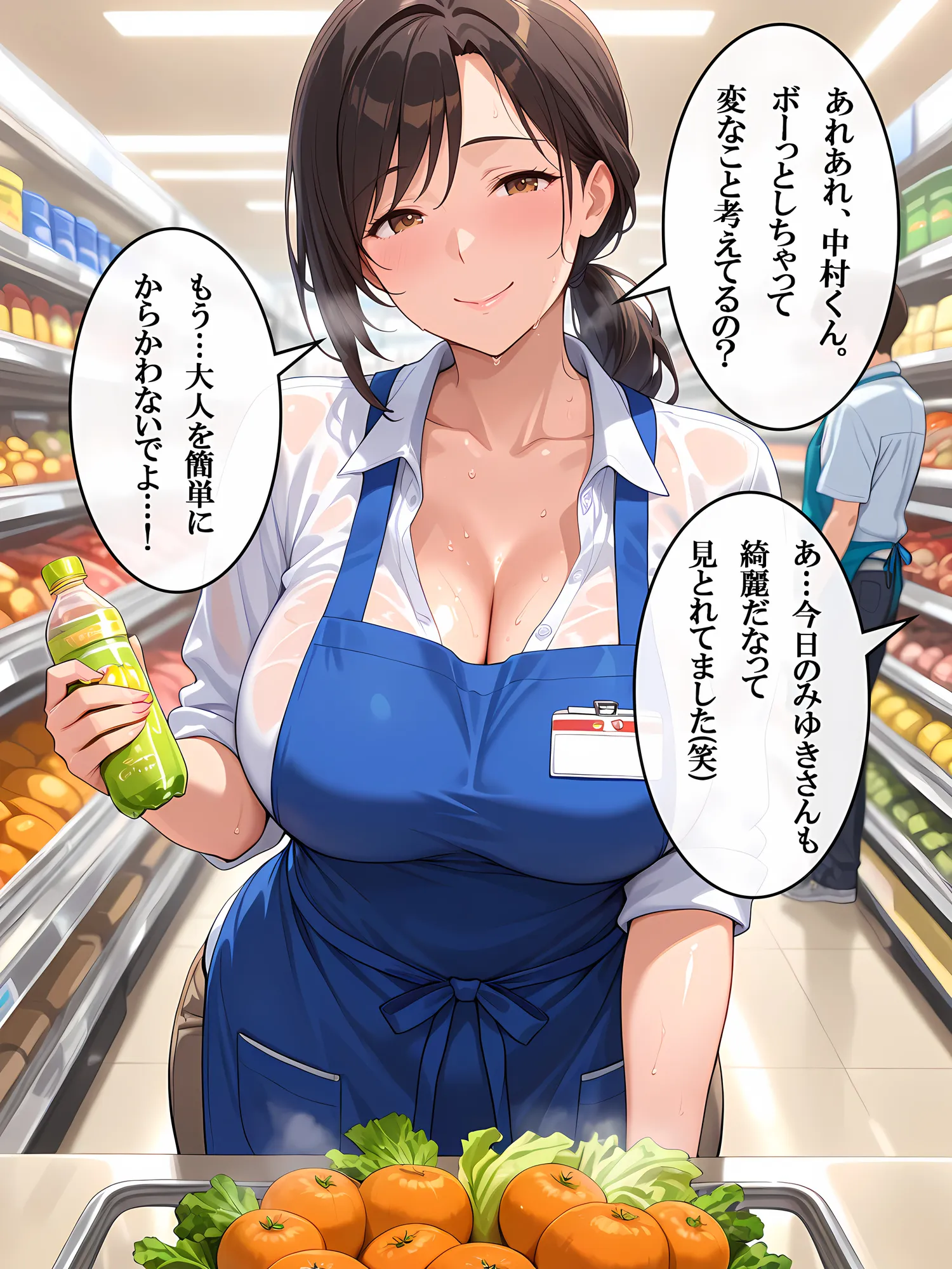 バイト先の人妻と子宮で不倫〜くれぐれもバレないよう俺の言うこと聞いてくださいね?〜 - 24ページ