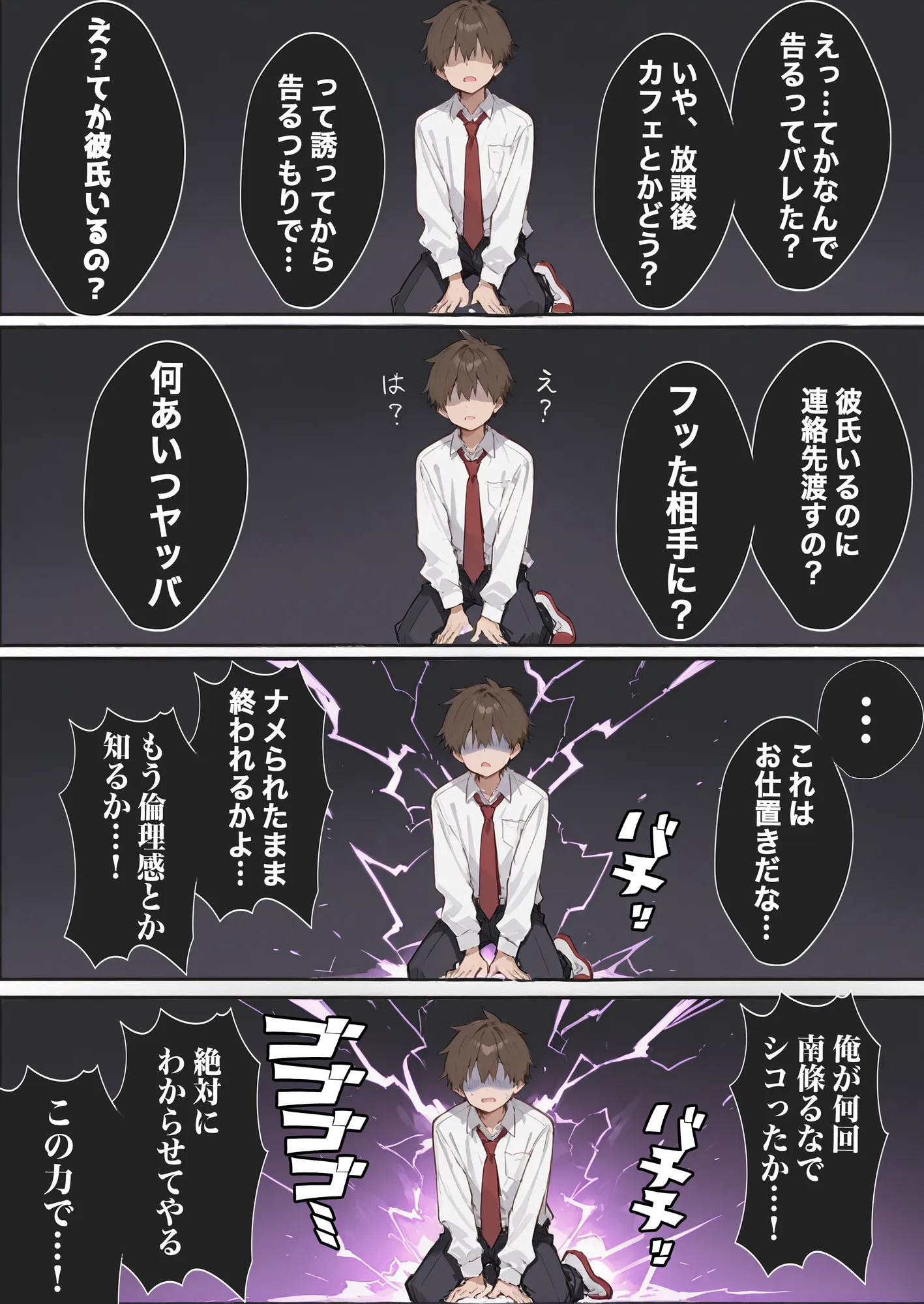 エロい黒ギャルが催○アプリで寝取られ○される話 - 8ページ