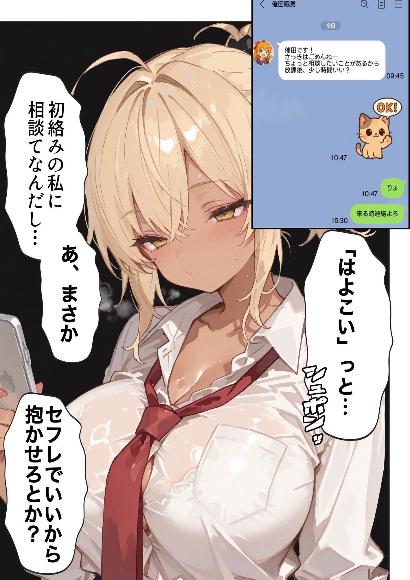 エロい黒ギャルが催○アプリで寝取られ○される話 - 12ページ