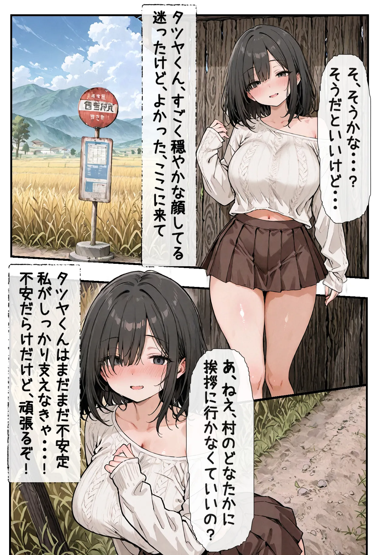 人妻は快楽に堕ちていく〜田舎の風習に染まった淫らな日々〜 - 4ページ