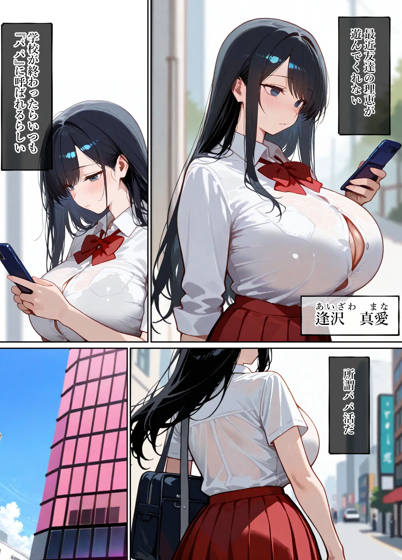 一般的パパ活事情〜大人の世界なんて知らなかった私が友達のパパを寝とっちゃう話〜 - 1ページ