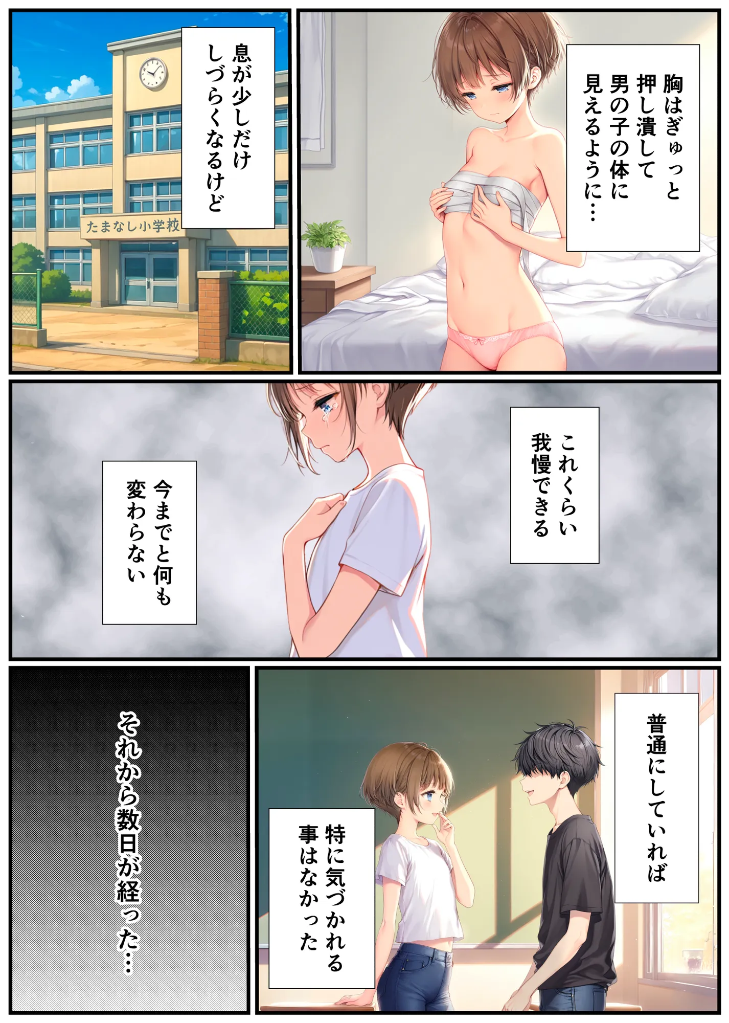 子宮誕生〜女の子になった体でセックスに溺れる学校生活〜 - 3ページ