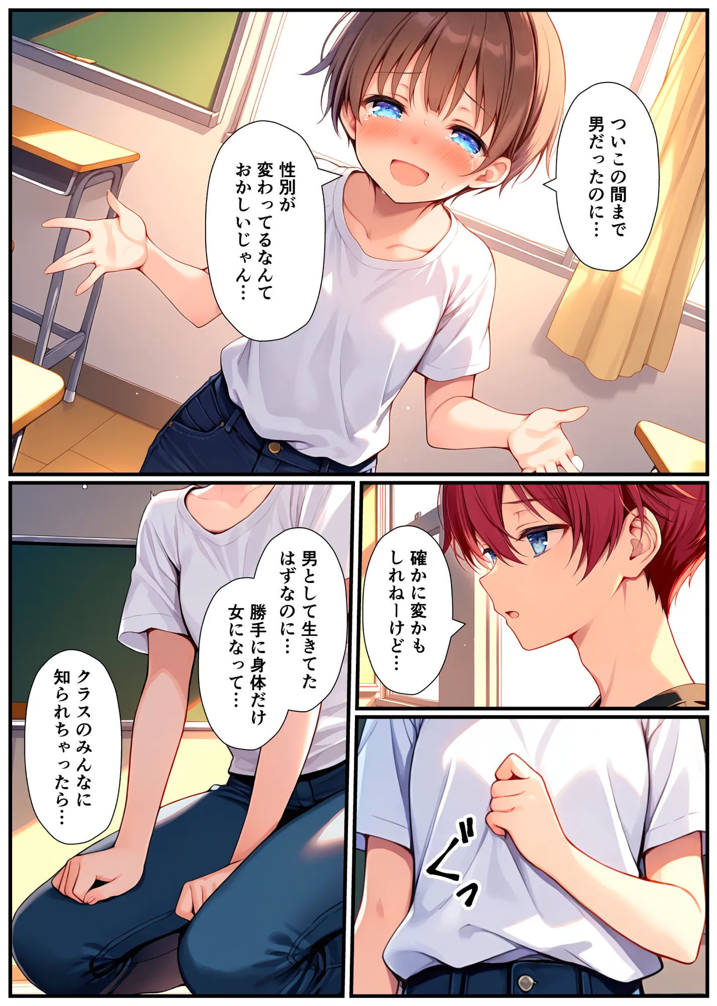 子宮誕生〜女の子になった体でセックスに溺れる学校生活〜 - 13ページ