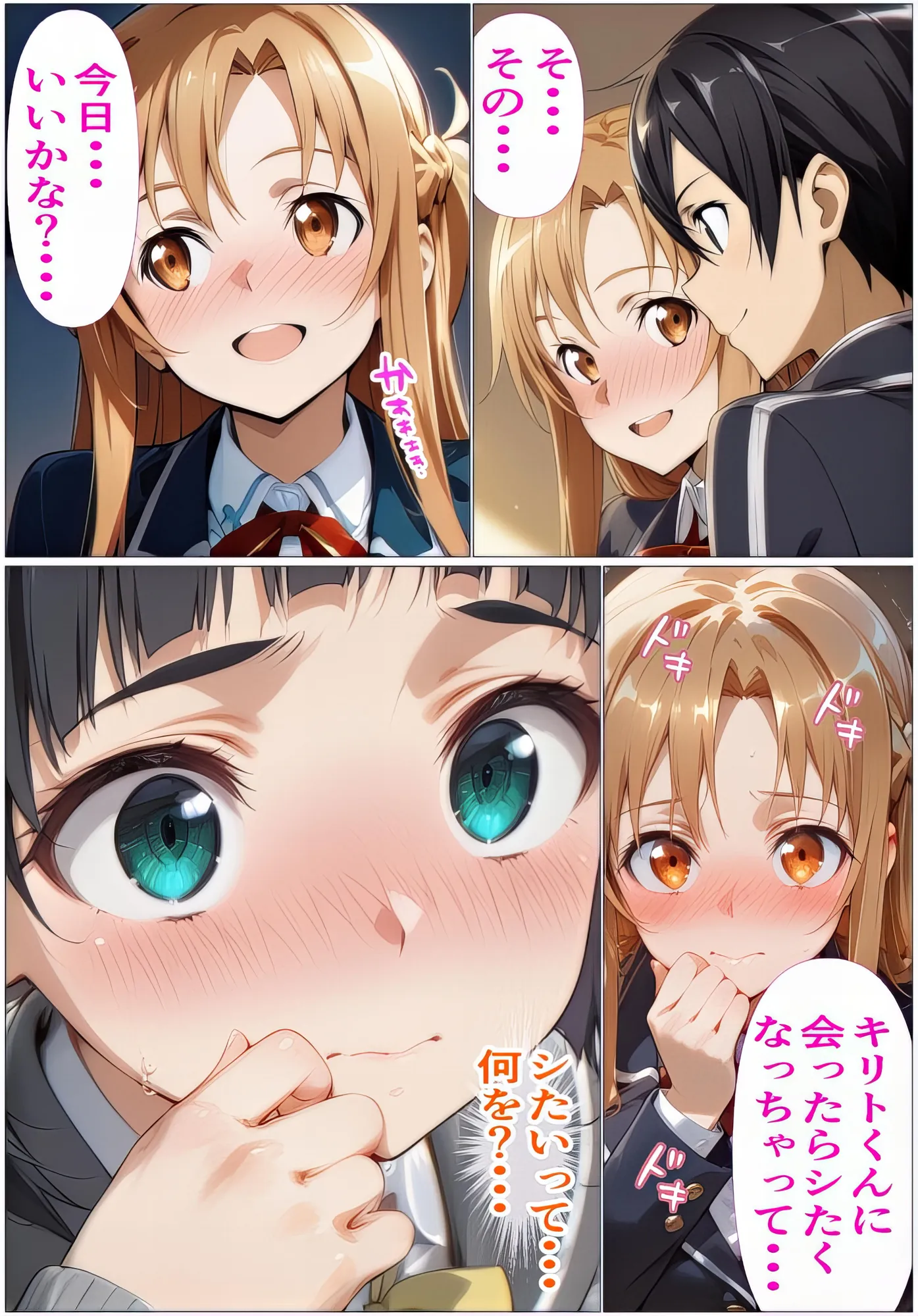 黒の剣士の三角関係〜めちゃくちゃに抱かれたいアスナ・兄のSEXを聞いて発情する直葉〜 - 6ページ