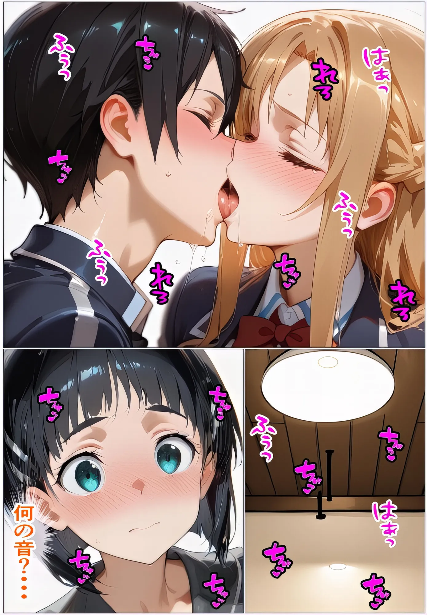 黒の剣士の三角関係〜めちゃくちゃに抱かれたいアスナ・兄のSEXを聞いて発情する直葉〜 - 9ページ