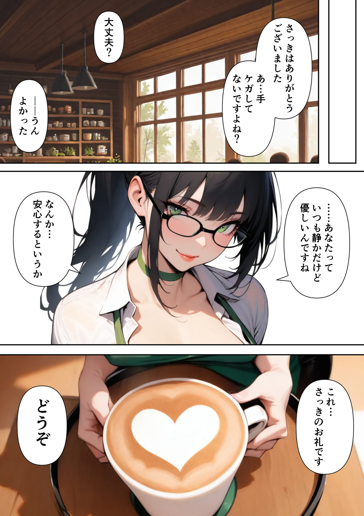 カフェのお姉さんが家までついて来てフェラしてくれた上に何度もナカ出しセックスさせてくれた話 - 9ページ