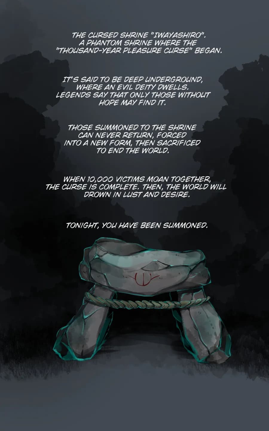 淫神様にラバー人外牝牛にされて快楽のこと以外考えられなくなるまんがーシロハダの呪肉ー - 10ページ