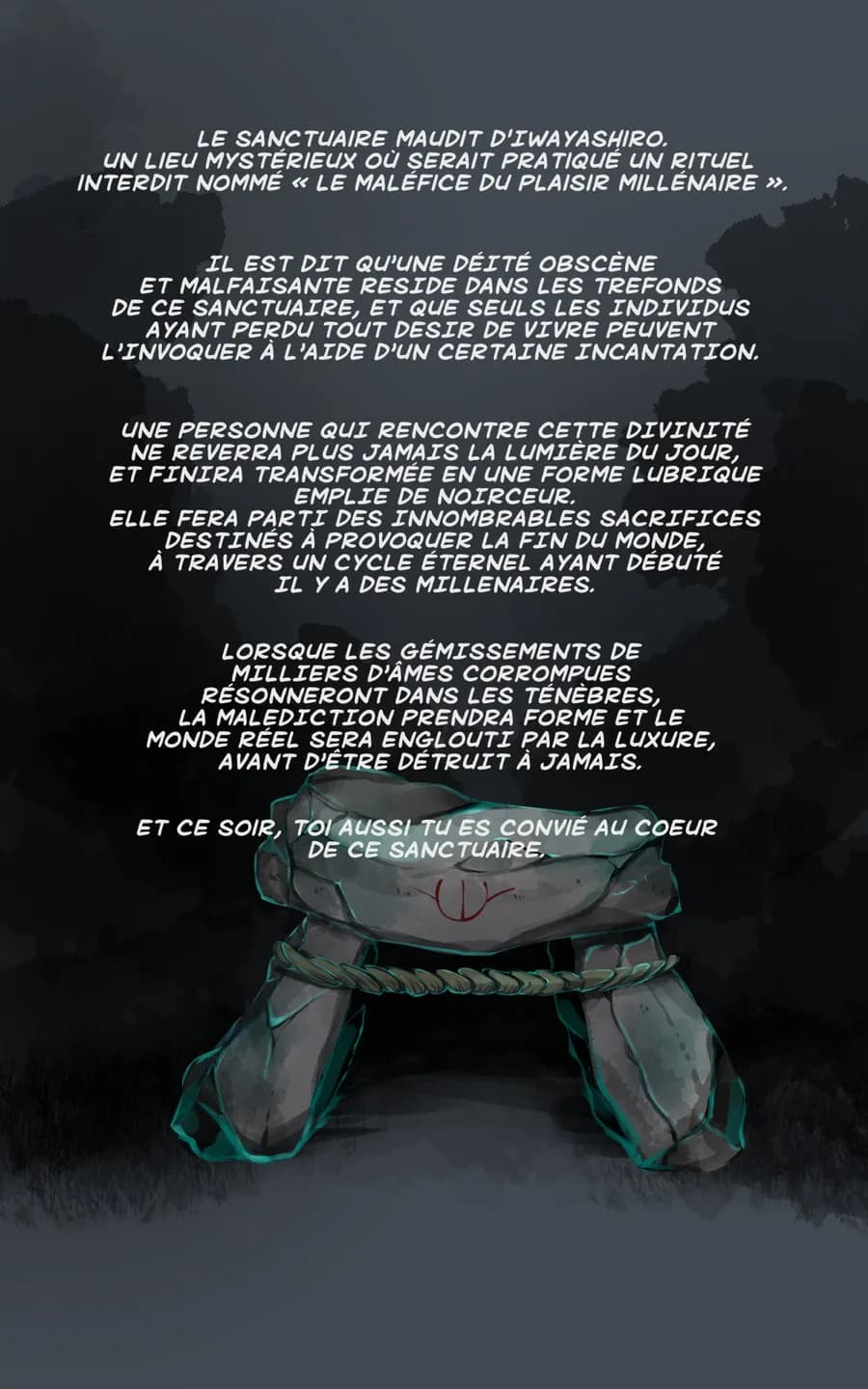 淫神様にラバー人外牝牛にされて快楽のこと以外考えられなくなるまんがーシロハダの呪肉ー - 28ページ