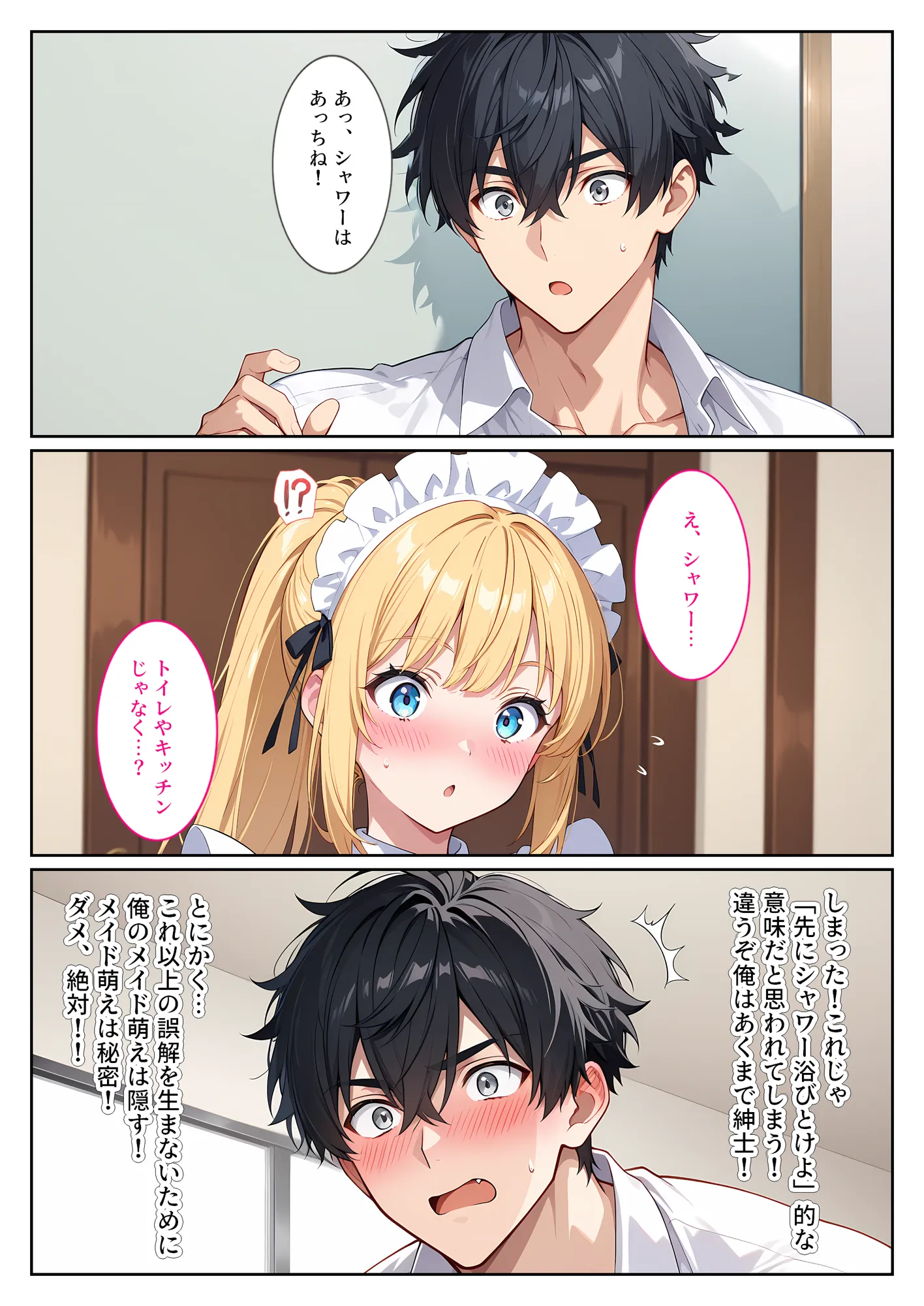 家事代行の爆乳メイドが濃厚なご奉仕エッチをしてくれた話 - 4ページ