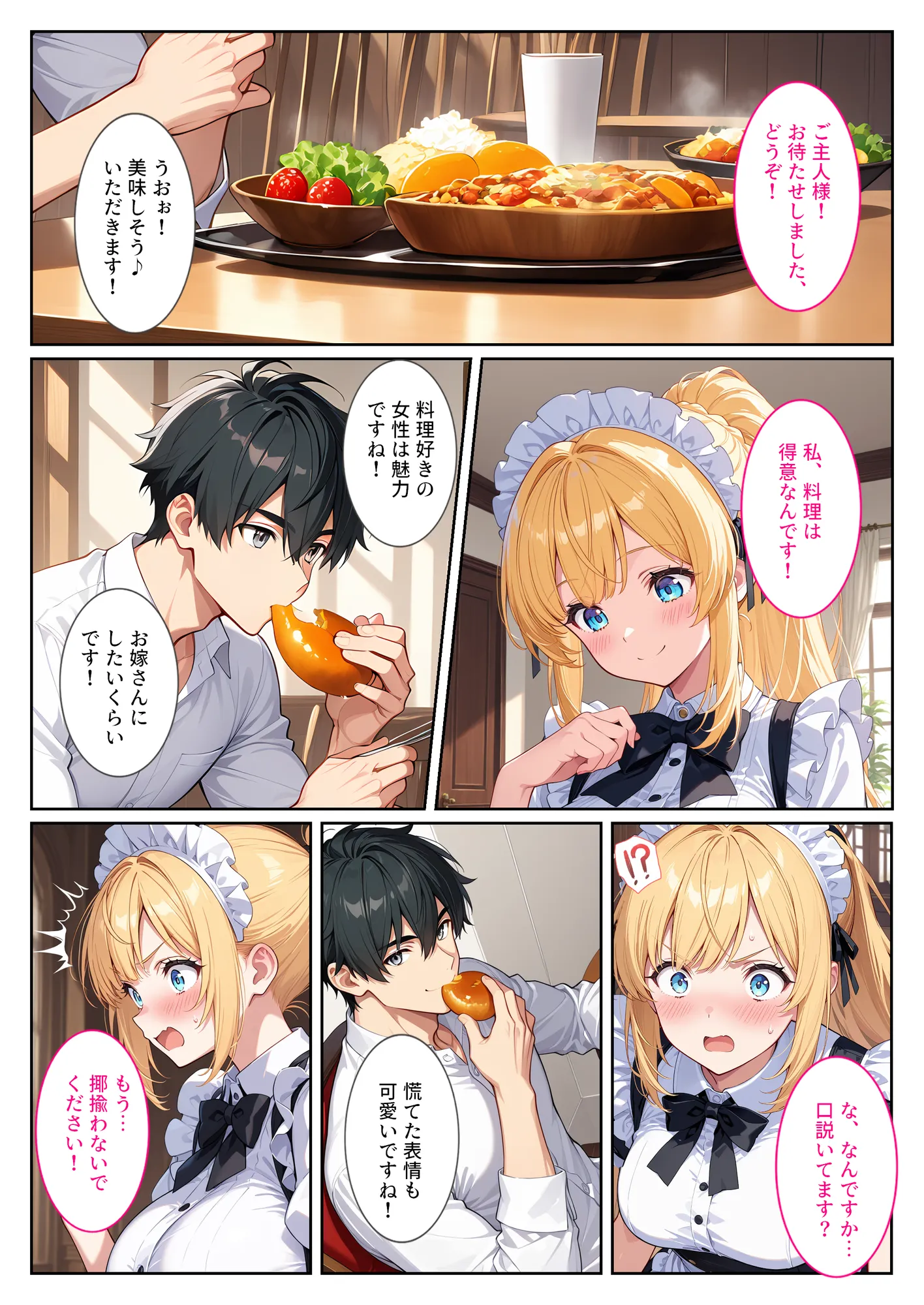 家事代行の爆乳メイドが濃厚なご奉仕エッチをしてくれた話 - 6ページ