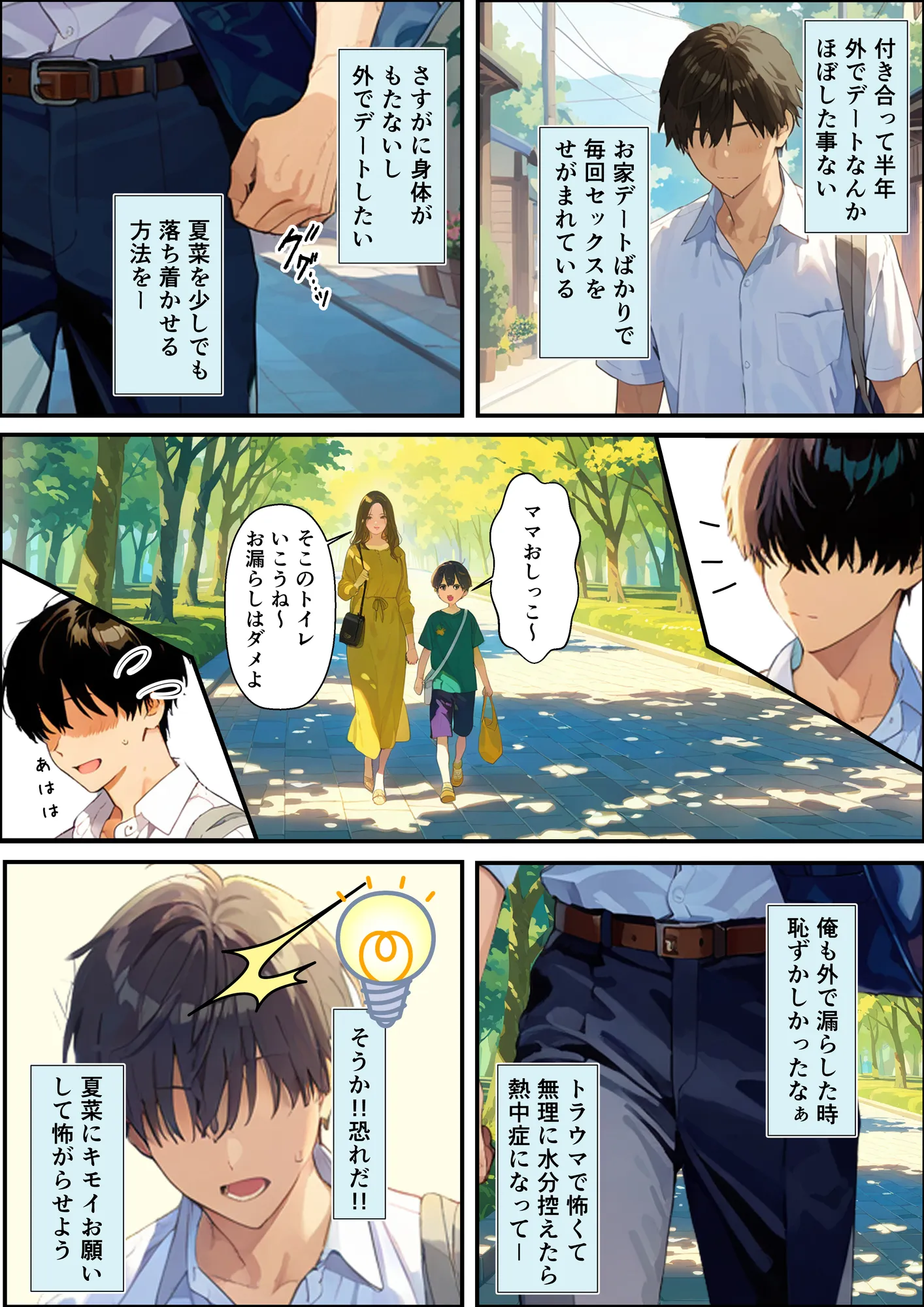 性欲大爆発彼女を鎮火しようとして逆に絶頂潮吹きを覚えさせちゃった話 - 6ページ