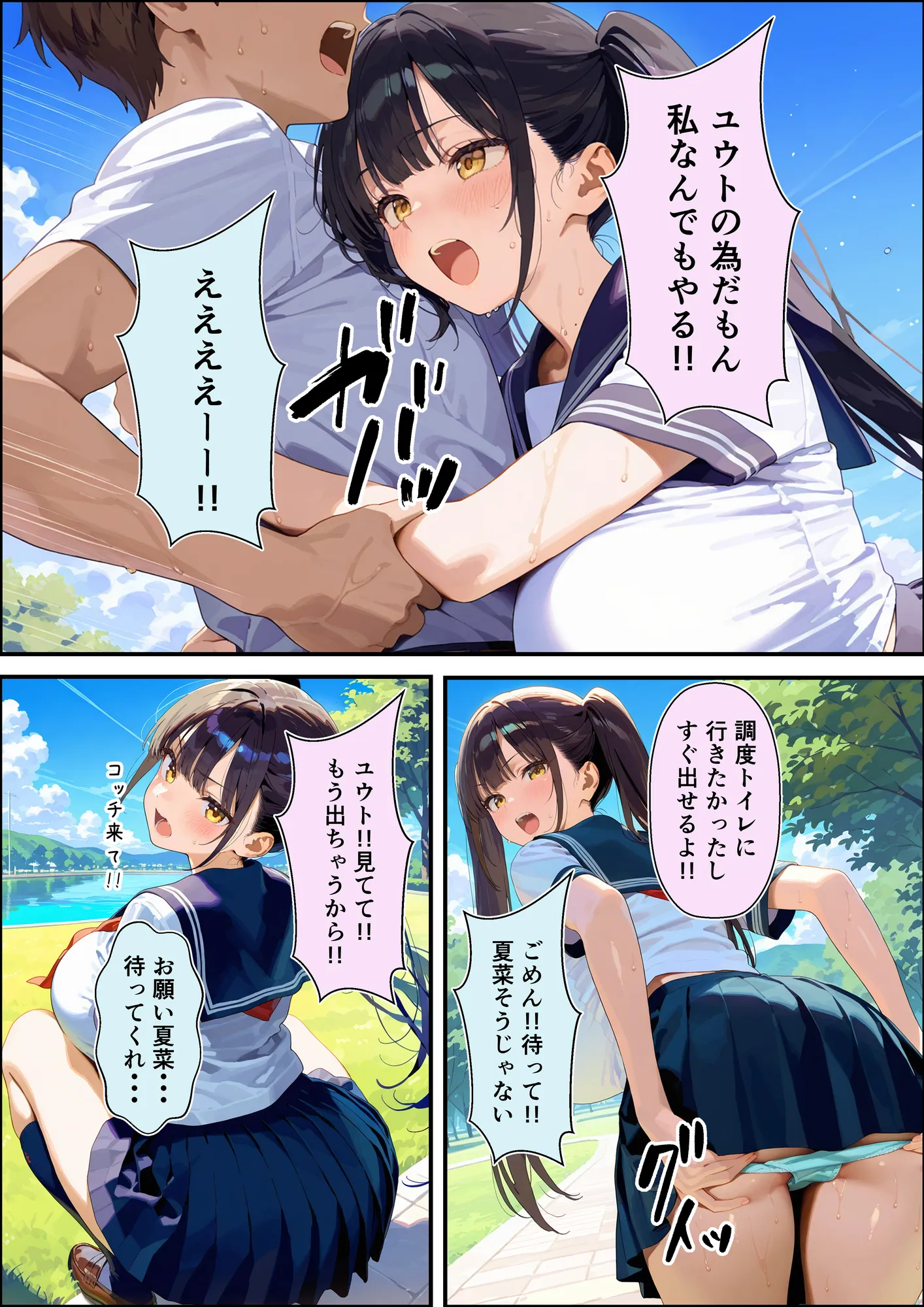 性欲大爆発彼女を鎮火しようとして逆に絶頂潮吹きを覚えさせちゃった話 - 10ページ