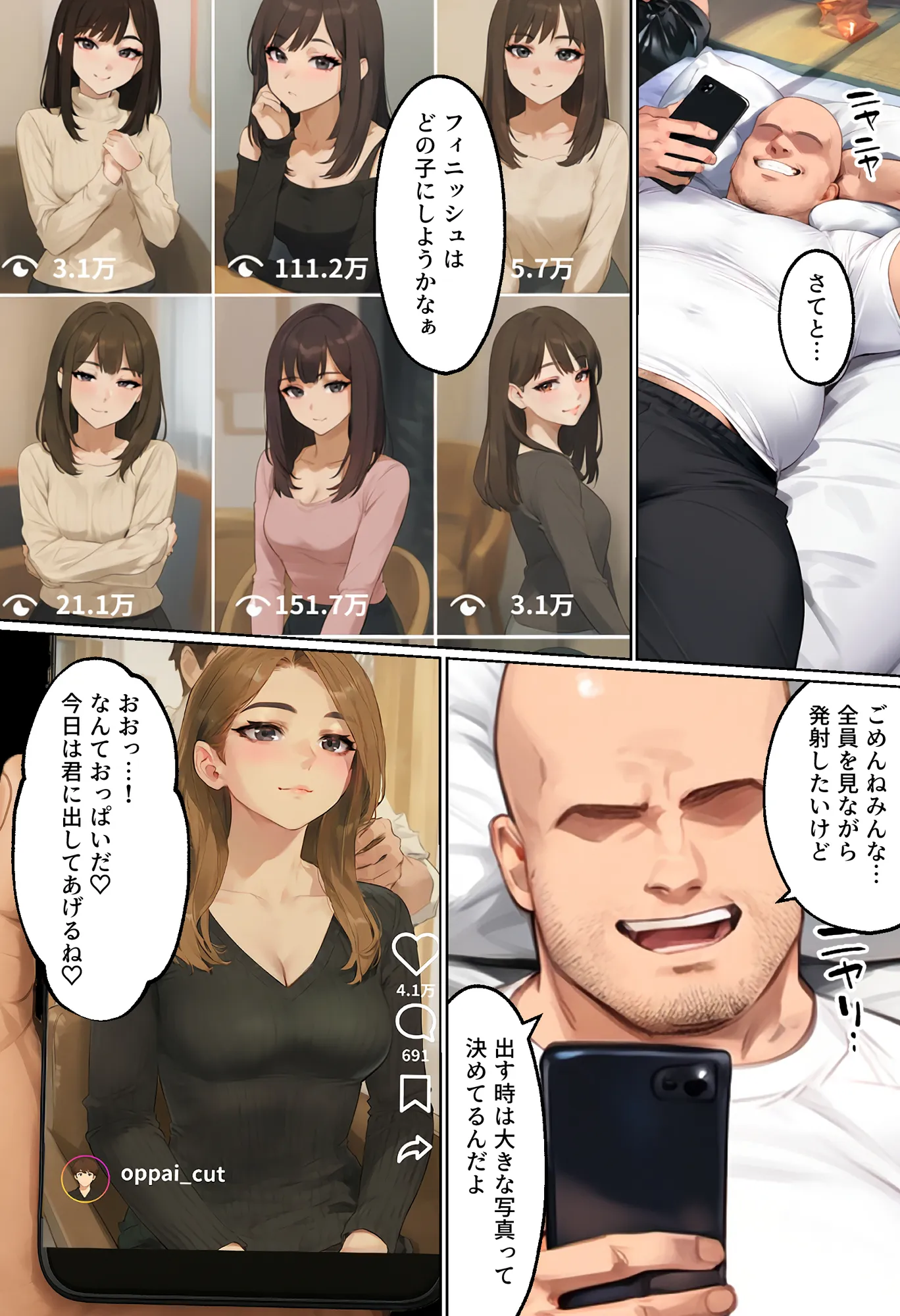 「カットモデルなんてしなければ…」一花のスキャンダル握ってバニコス調教、俺の性処理ペットにした話 - 4ページ