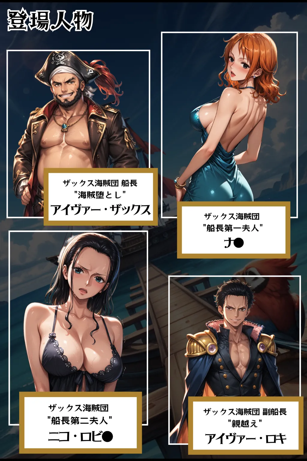 巨乳海賊狩り 3 〜服従の証 完全妊娠 Wフェラ〜 - 2ページ