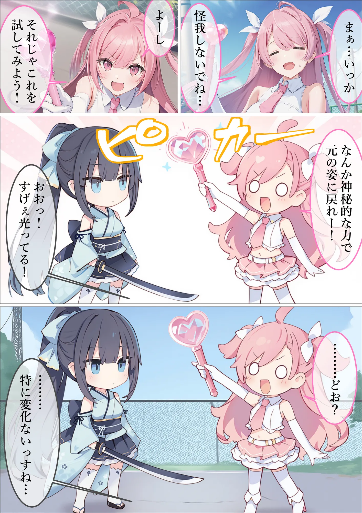 魔法少女WISHES 夢想教室編 - 33ページ