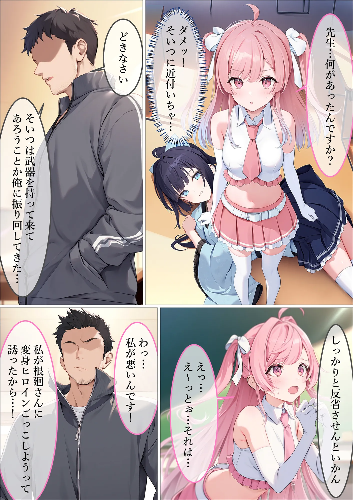 魔法少女WISHES 夢想教室編 - 64ページ