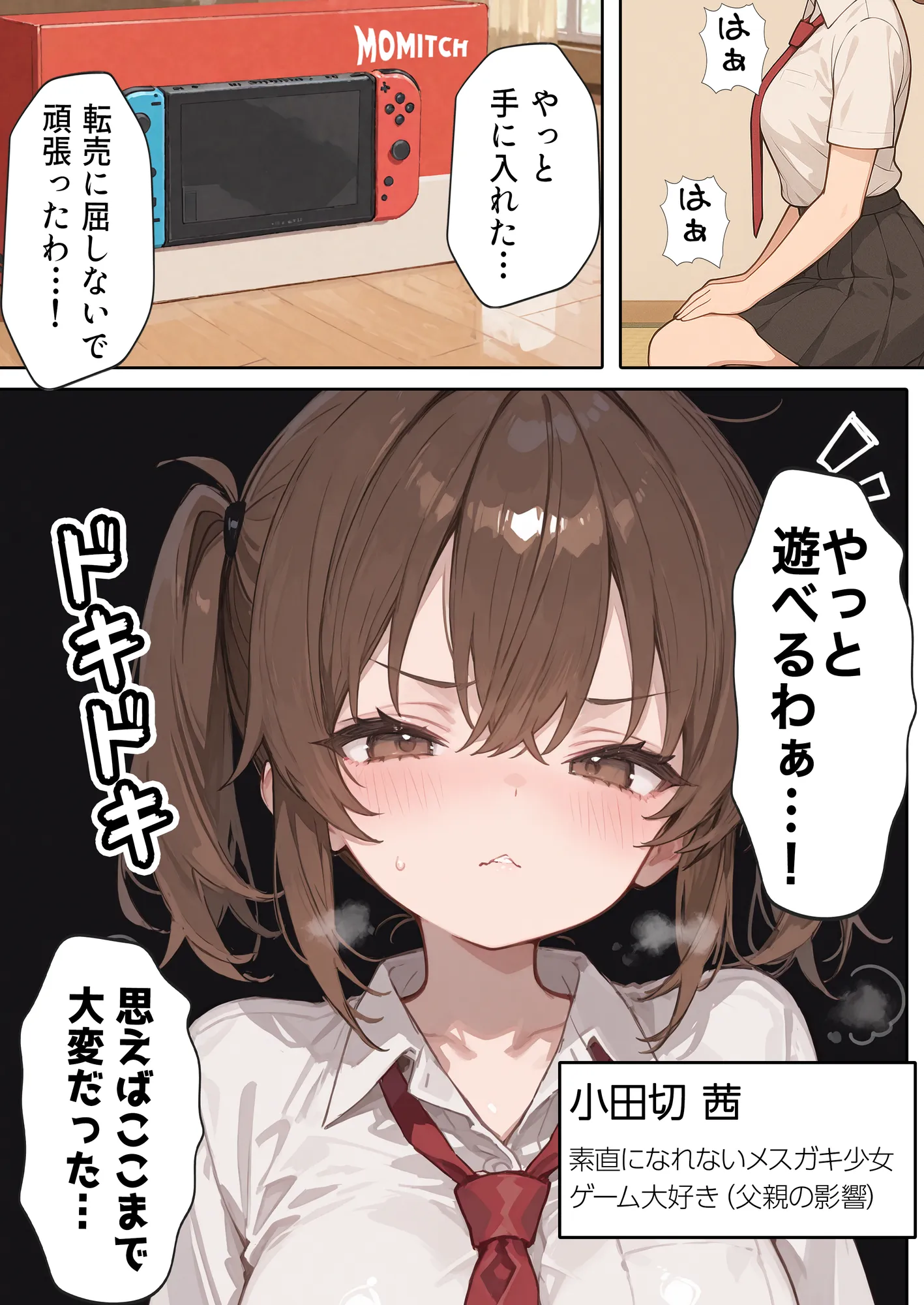 ゲーマー少女が転売屋に間違えられてレ○プされる話 - 2ページ