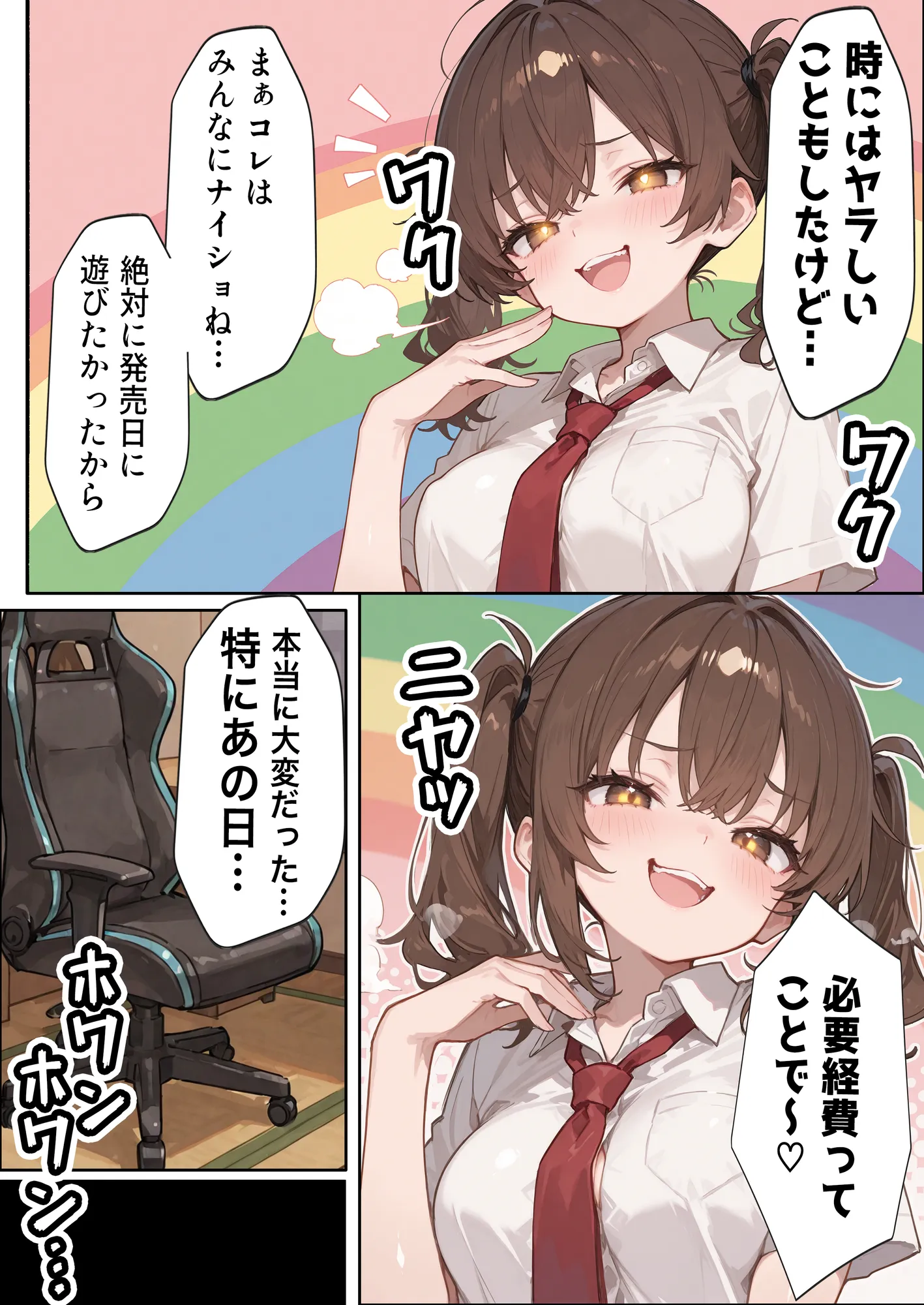 ゲーマー少女が転売屋に間違えられてレ○プされる話 - 3ページ