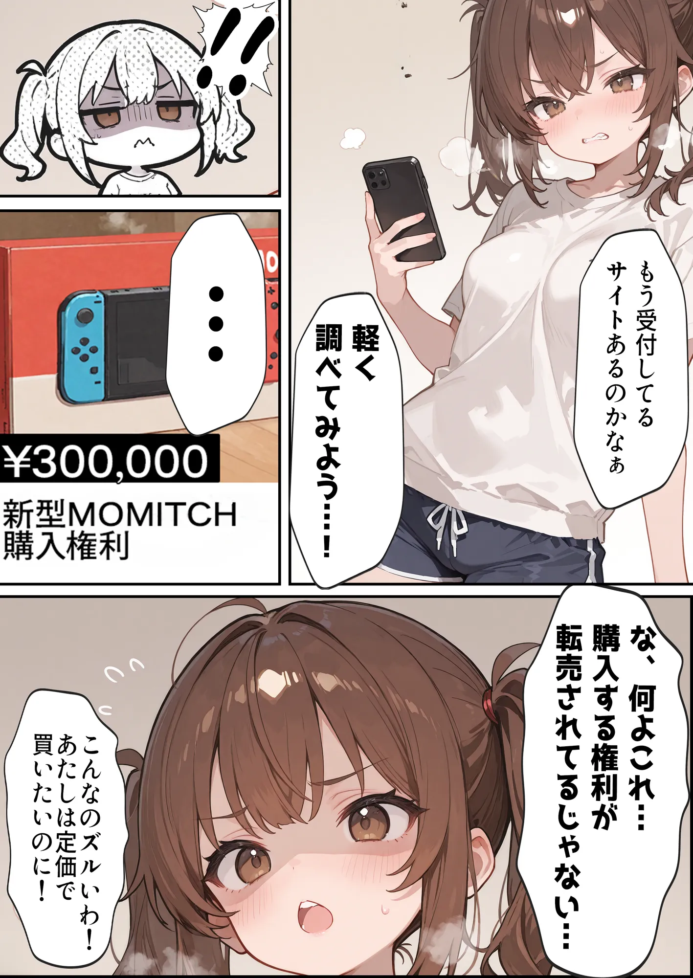 ゲーマー少女が転売屋に間違えられてレ○プされる話 - 5ページ