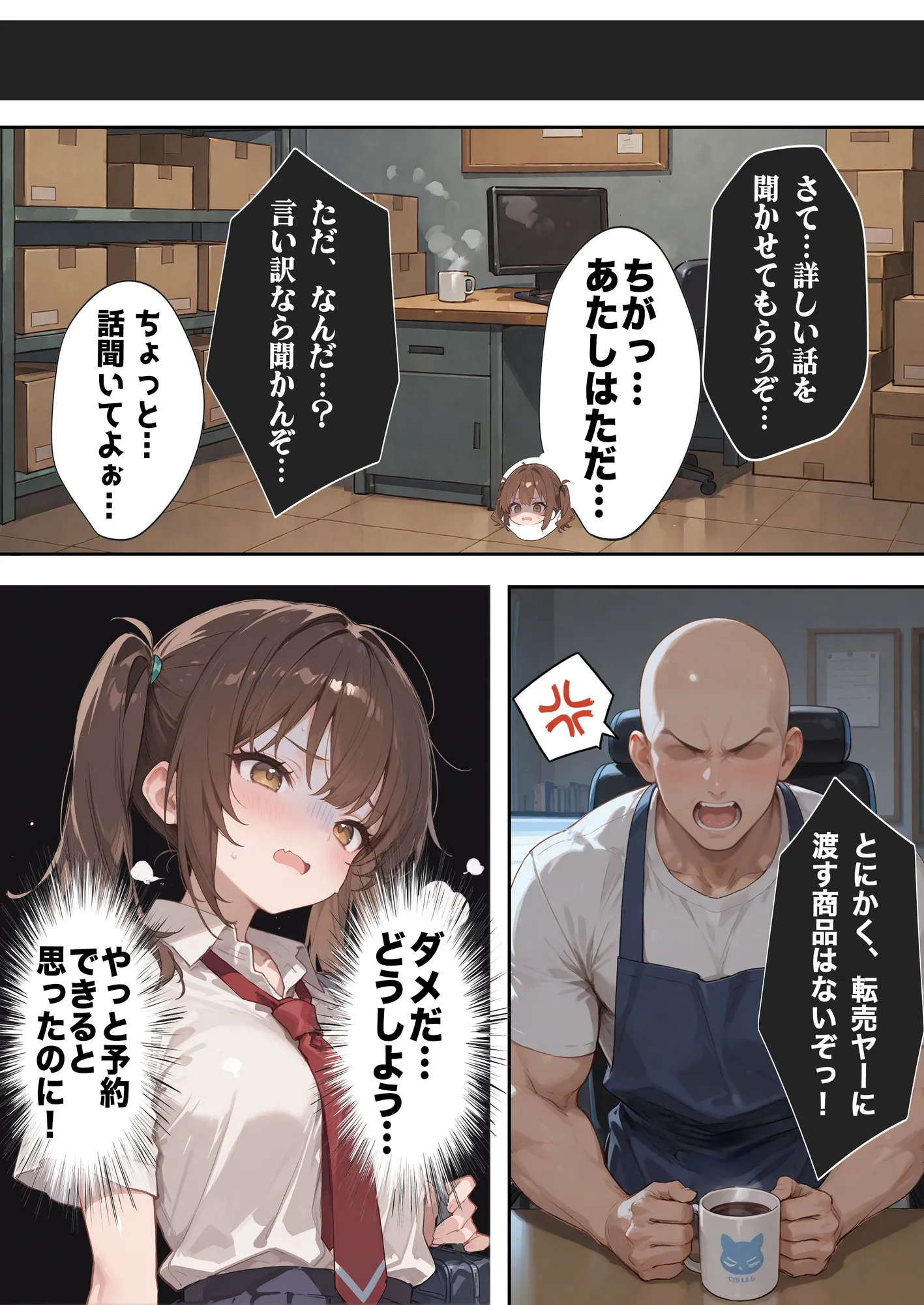 ゲーマー少女が転売屋に間違えられてレ○プされる話 - 19ページ