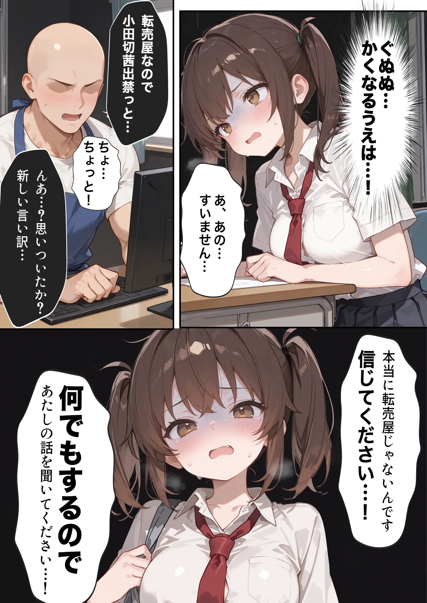 ゲーマー少女が転売屋に間違えられてレ○プされる話 - 20ページ