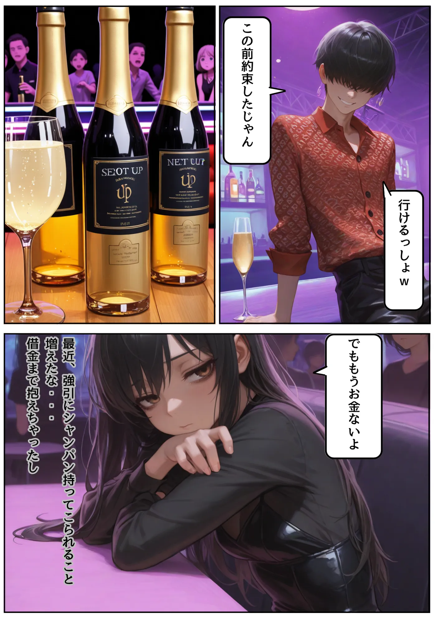 ホス狂デリヘル堕ち少女(19歳)に、大人の潮吹きアクメを仕込んだらおじさんおち〇ぽに恋をする、夜職の闇を題材にした話 - 21ページ