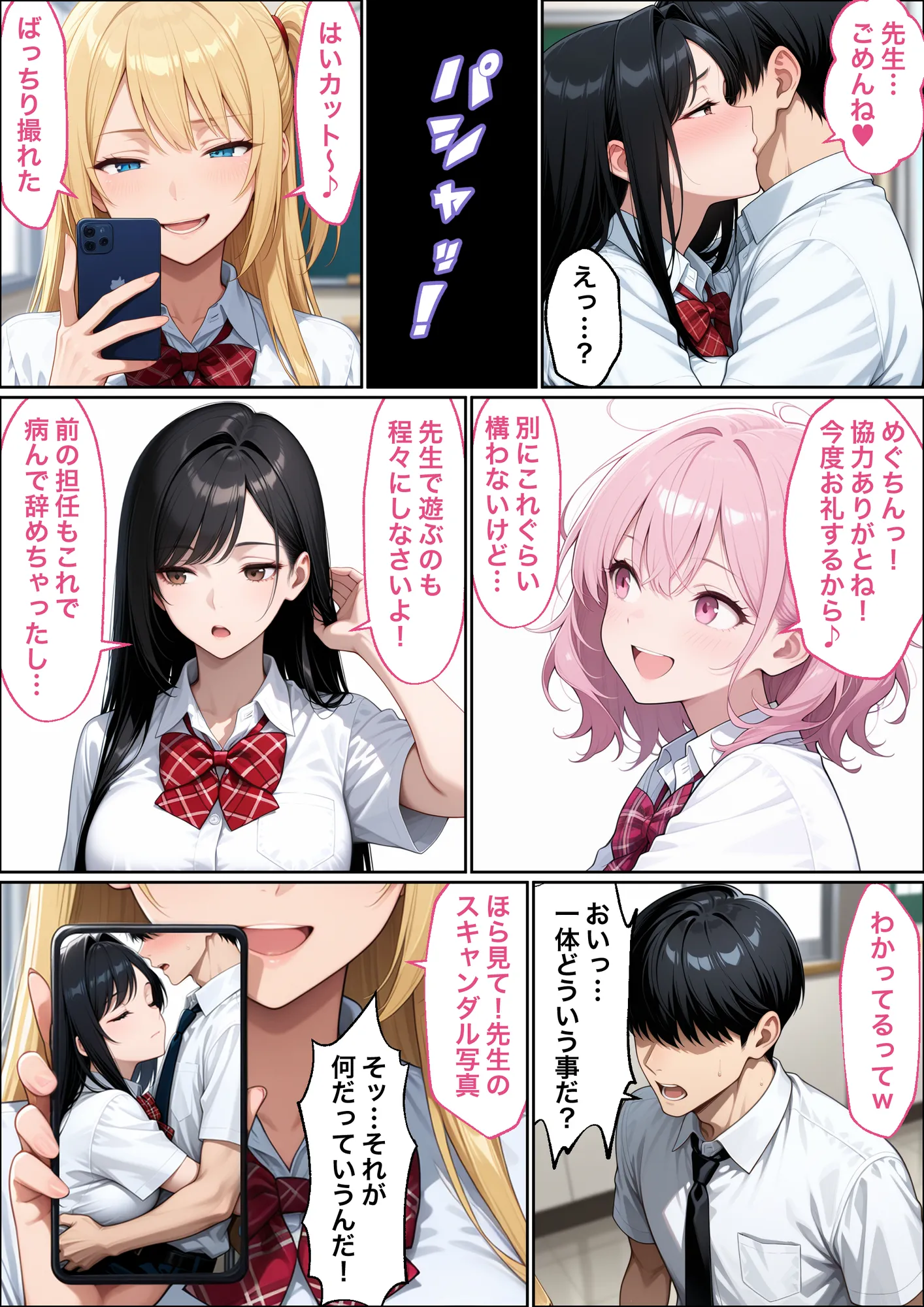 教師の俺が、なんでJKの犬に!?ドS問題児ギャル達の玩具にされ、エッチなおしおきとご褒美とXXXで無事にしつけ完了! - 10ページ