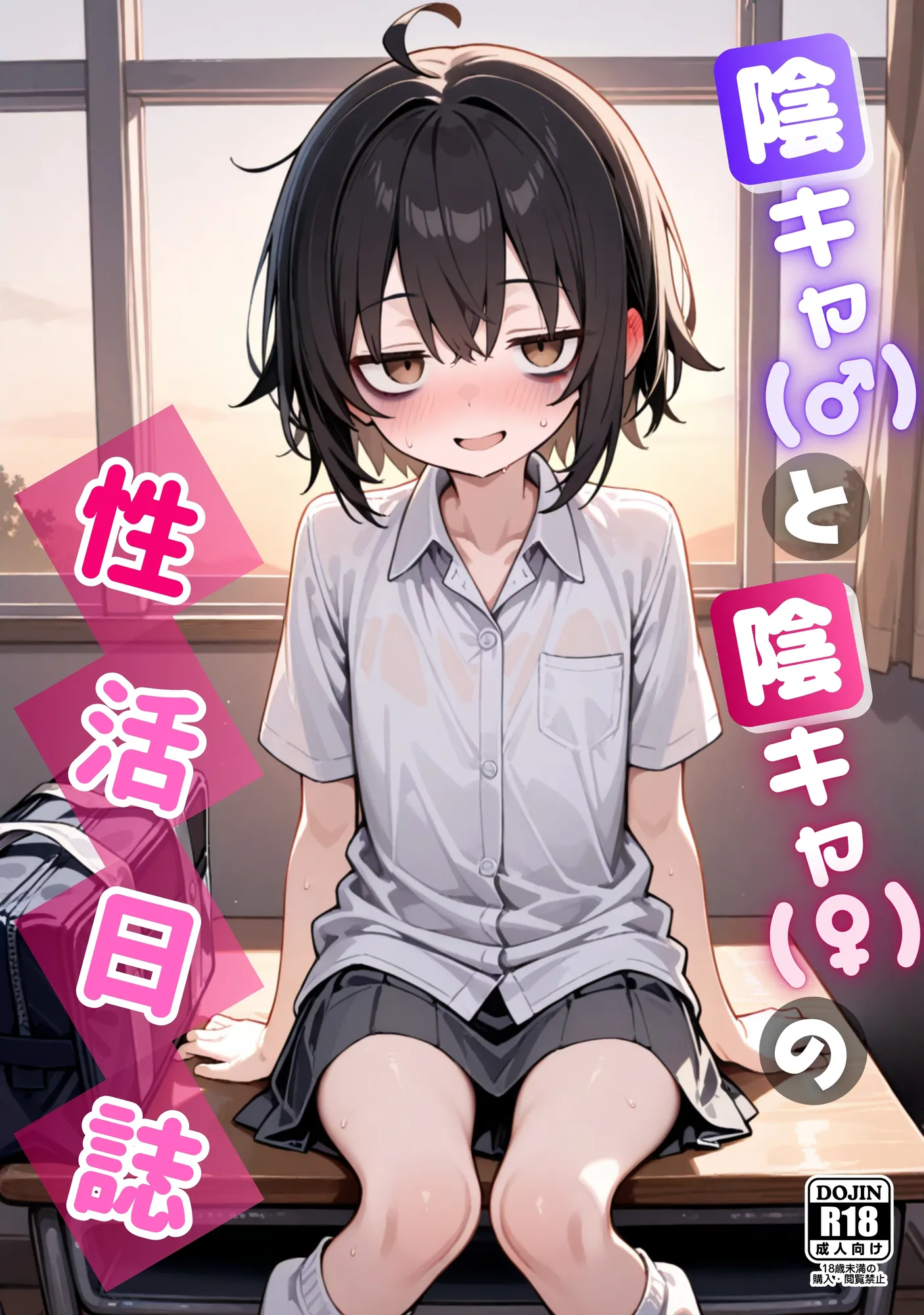 陰キャ（♂）と陰キャ（♀）の性活日誌【FANZA限定特装版】 - 1ページ