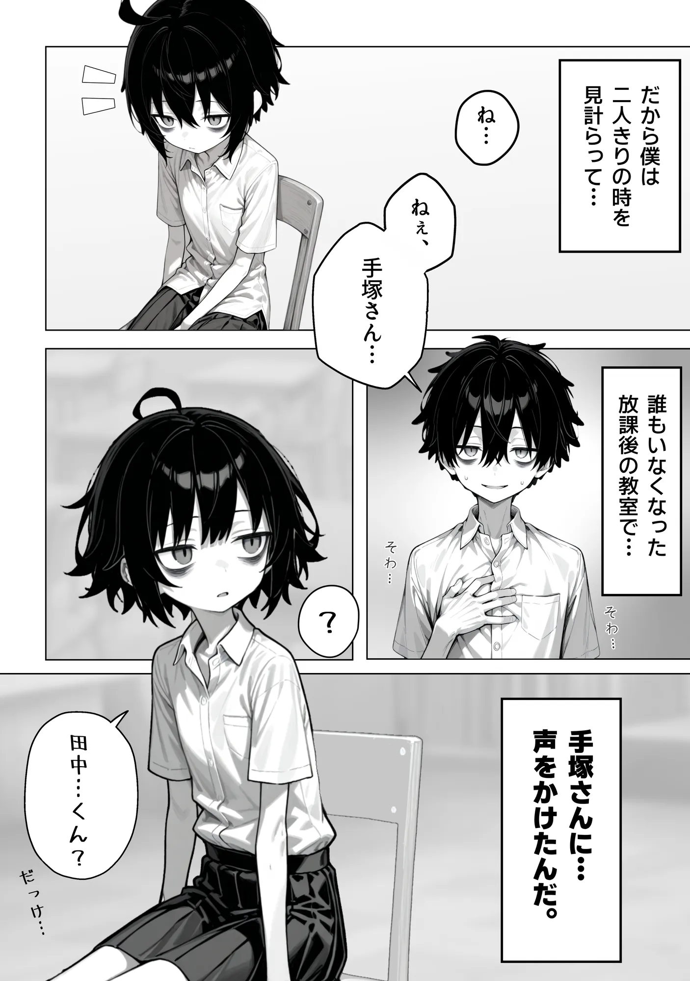 陰キャ（♂）と陰キャ（♀）の性活日誌【FANZA限定特装版】 - 3ページ