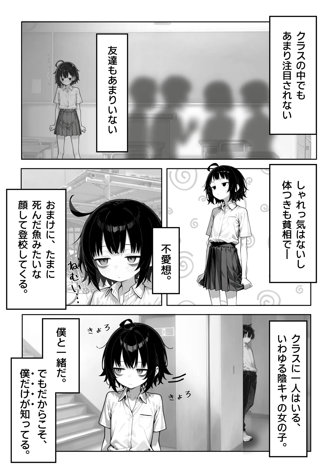 陰キャ（♂）と陰キャ（♀）の性活日誌【FANZA限定特装版】 - 10ページ