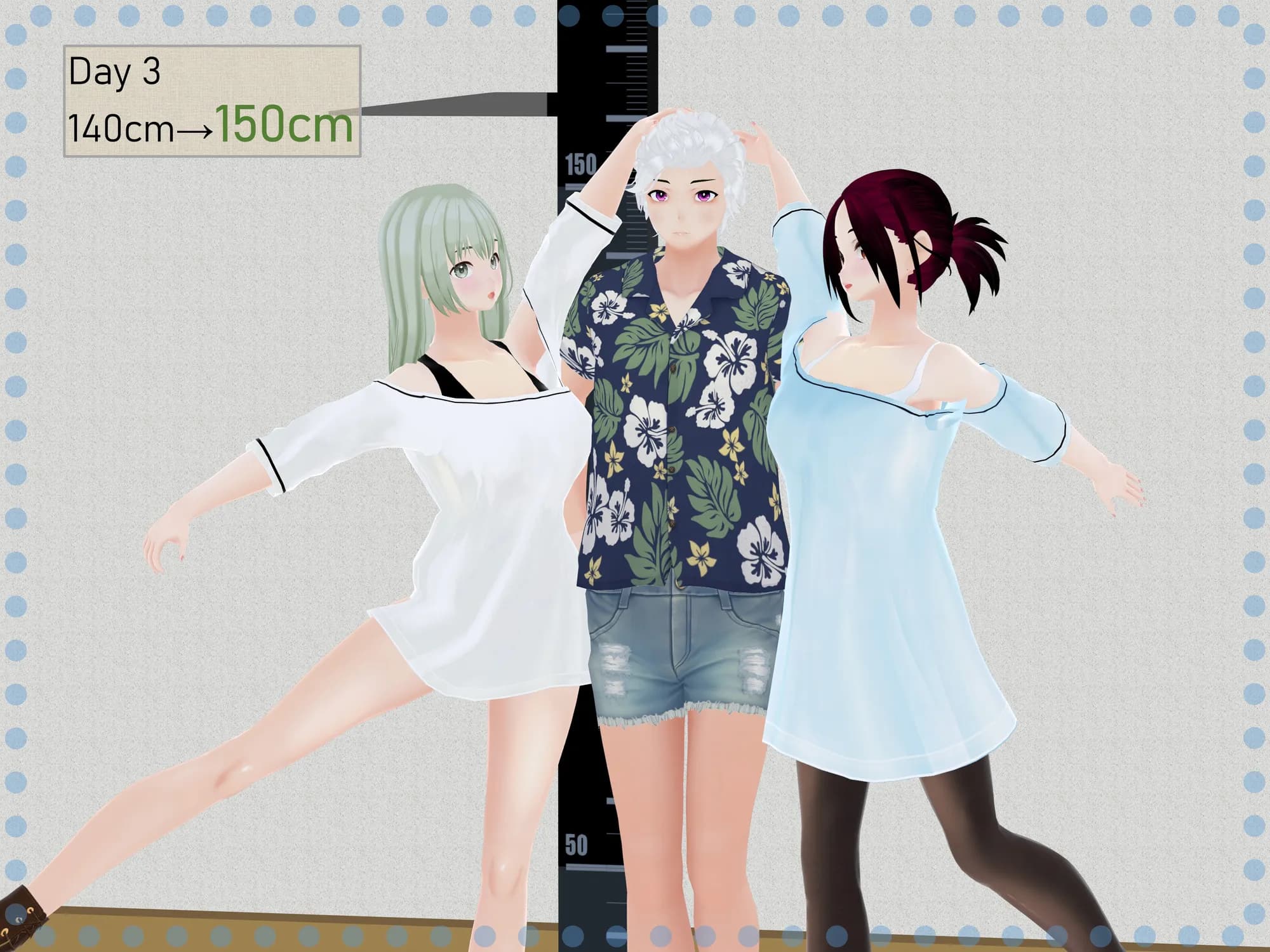 女子だけ成長 男子を追い抜く 成長音〜路地裏編〜 - 21ページ