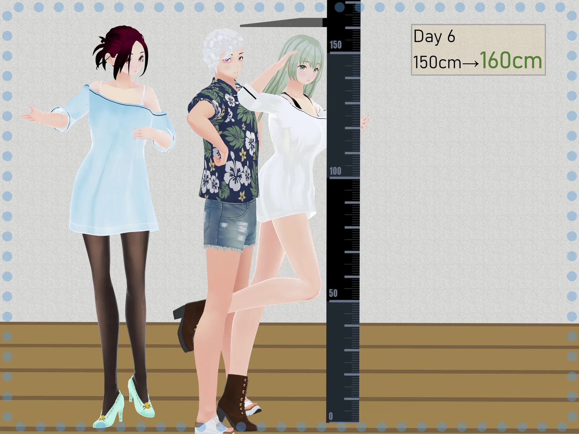 女子だけ成長 男子を追い抜く 成長音〜路地裏編〜 - 31ページ